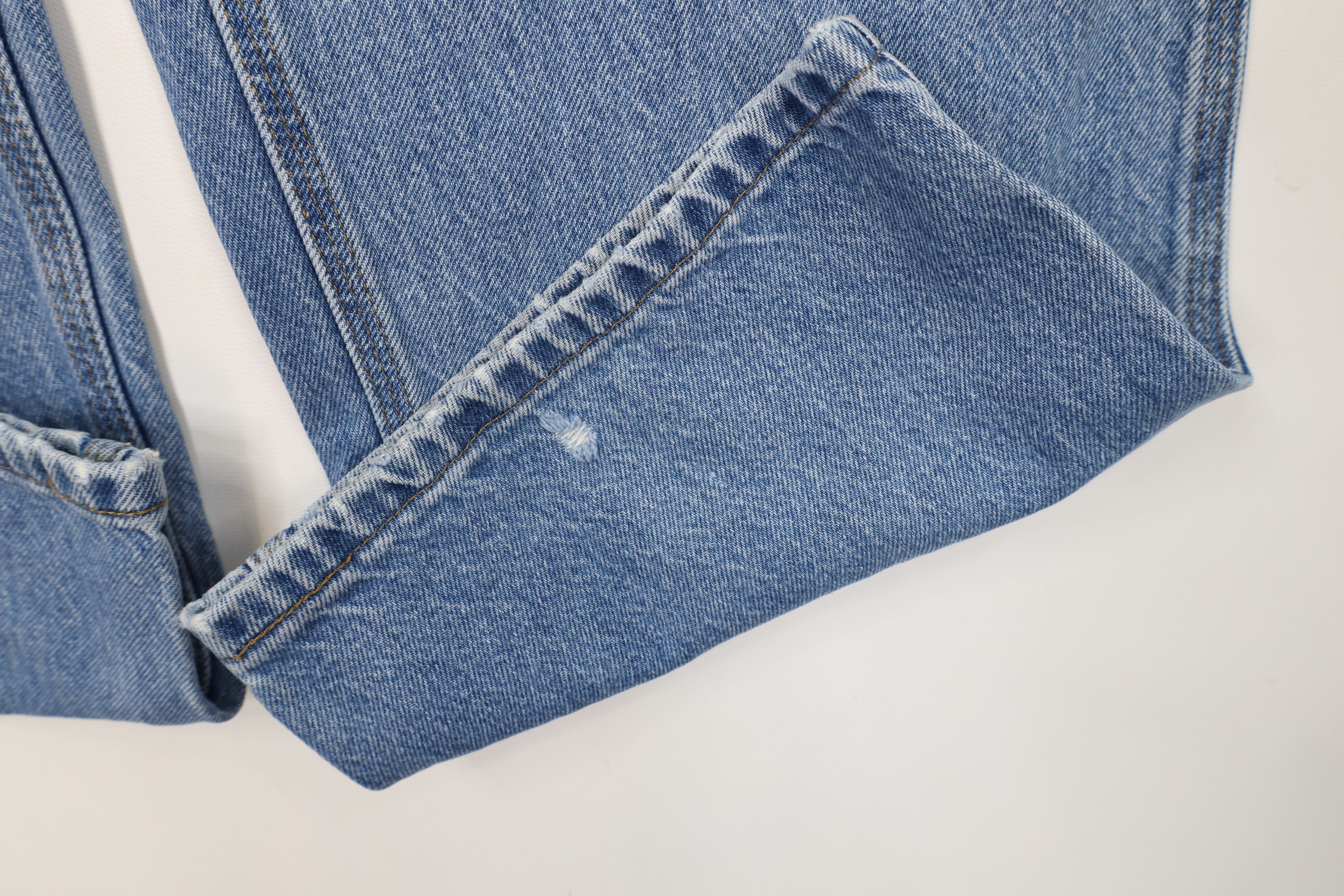 Carhartt Vintage Y2K Carhartt Spell Out Wide Leg Dungaree Denim Jeans Size US 38 / EU 54 - 5 Thumbnail