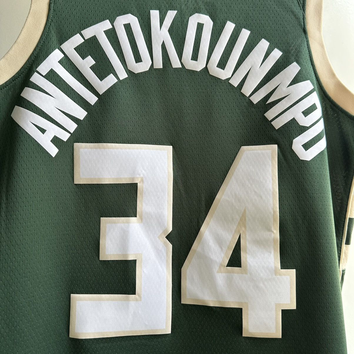 Nike Nike Giannis Antetokounmpo #34 Milwaukee Bucks NBA Jersey Size US M / EU 48-50 / 2 - 5 Thumbnail