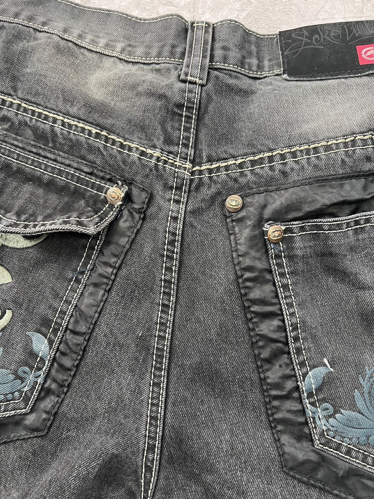 Ecko Unltd. Ecko unlimited cargo skater sk8 rare pants jeans y2k Size US 34 / EU 50 - 9 Thumbnail