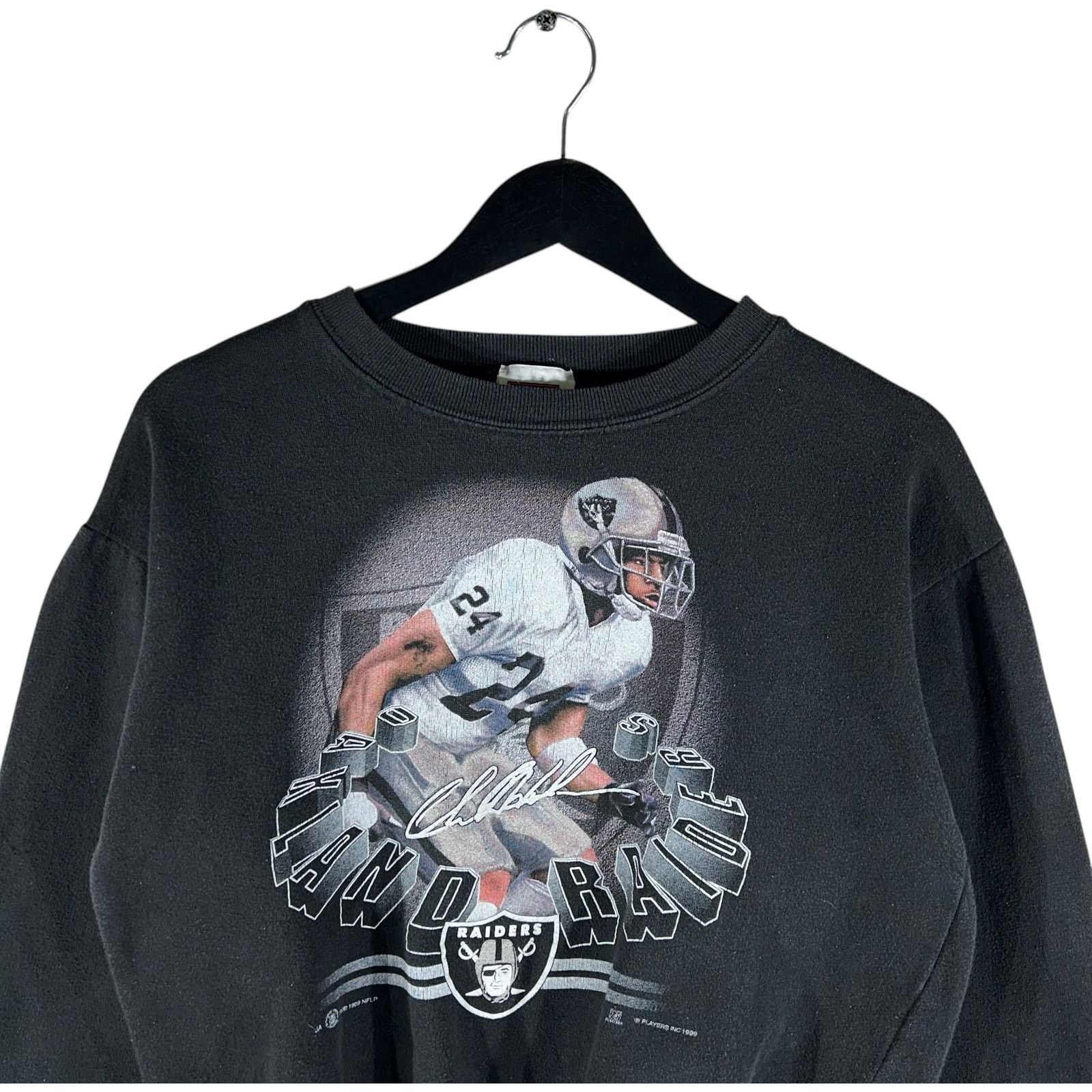 Vintage Vintage Oakland Raiders Charles Woodson NFL Crewneck XL Size US XL / EU 56 / 4 - 2 Thumbnail