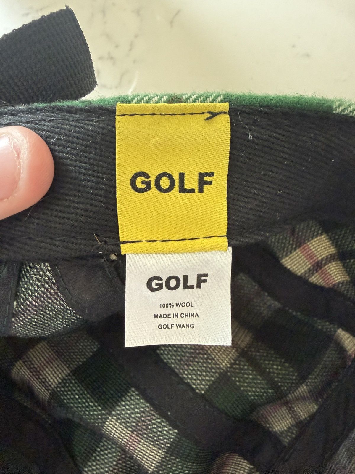 Golf Wang Golf Wang Plaid Cap Size ONE SIZE - 6 Thumbnail
