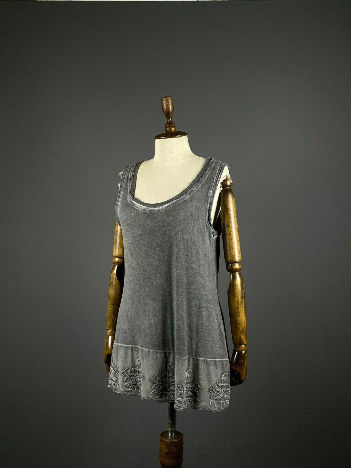 Bottega Veneta Bottega by Elisa Cavaletti Grey Designed Tunic Dress M Size M / US 6-8 / IT 42-44 - 1 Thumbnail