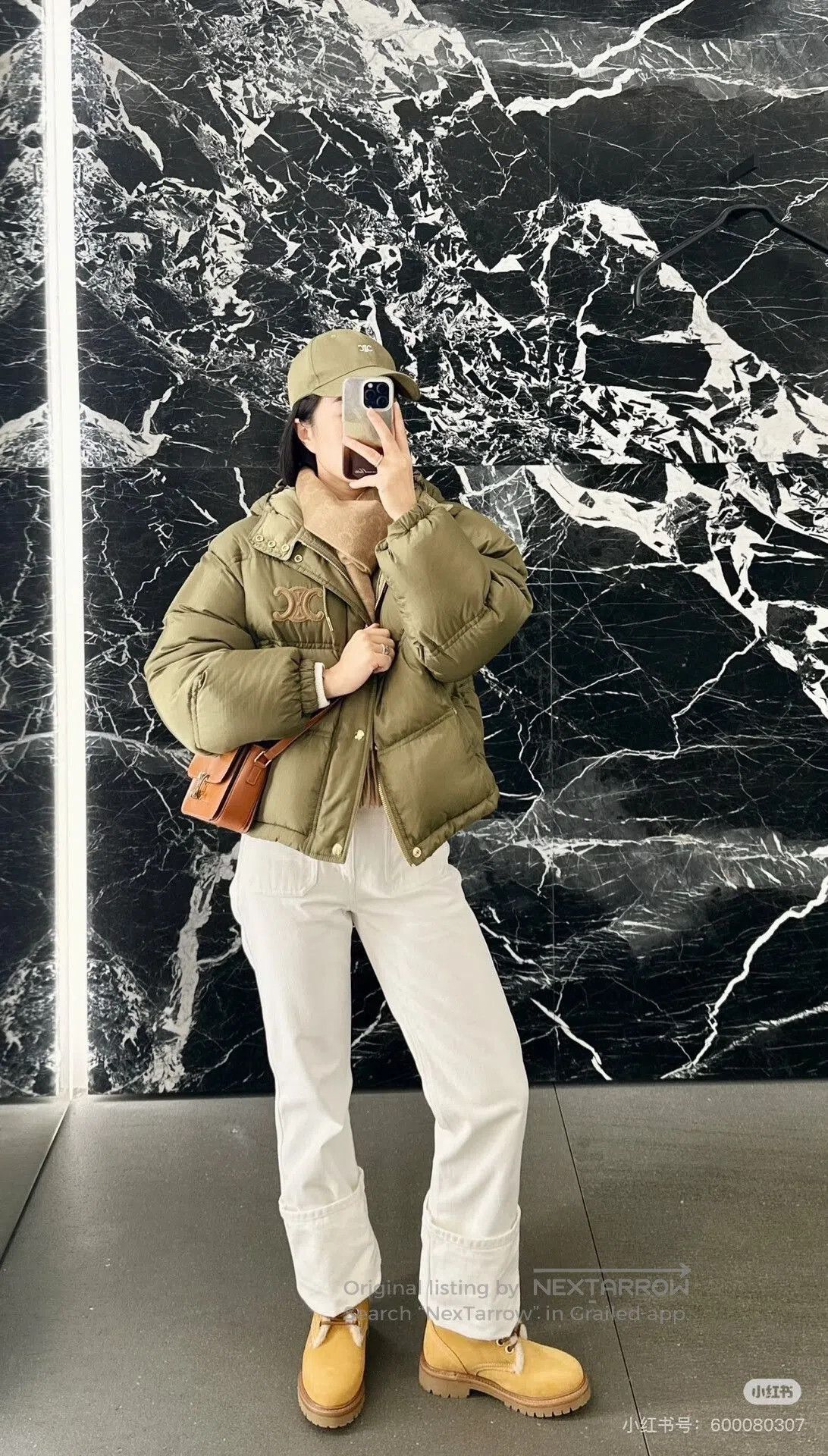 Celine Celine Olive Green Hooded Down Jacket. Size S / US 4 / IT 40 - 9 Thumbnail
