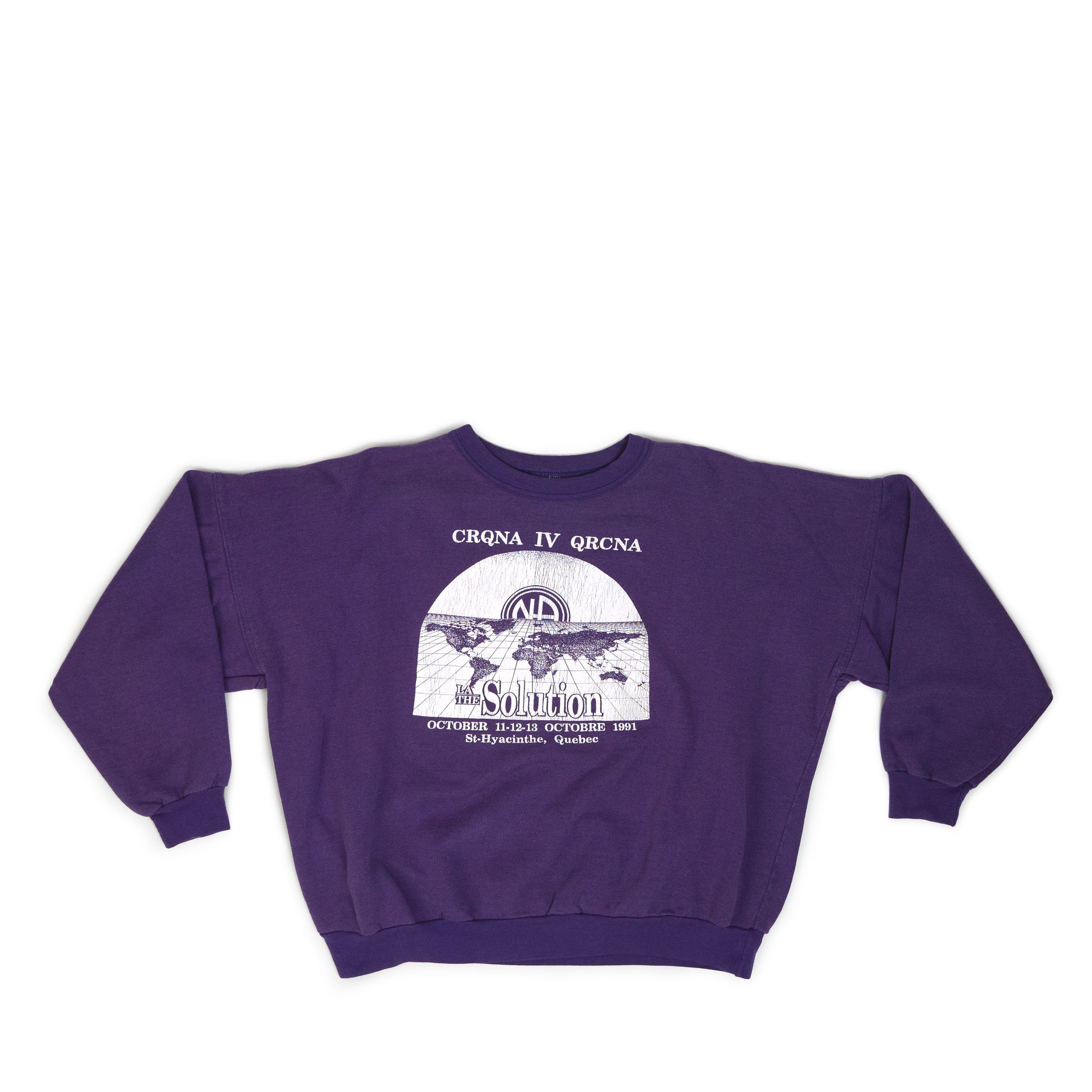 Vintage Vintage 1991 NA Narcotics Anonymous Crewneck Size US M / EU 48-50 / 2 - 1 Thumbnail
