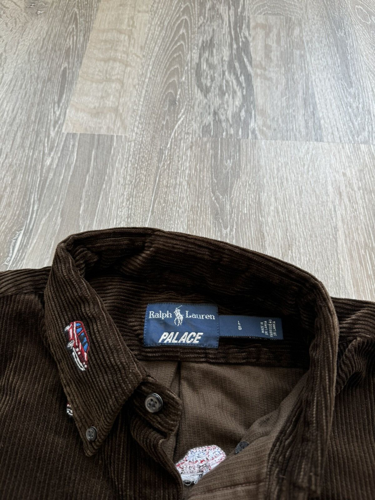 Palace × Polo Ralph Lauren Palace x Polo Ralph Lauren Embroidered Gti Corduroy Shirt Size US L / EU 52-54 / 3 - 4 Thumbnail