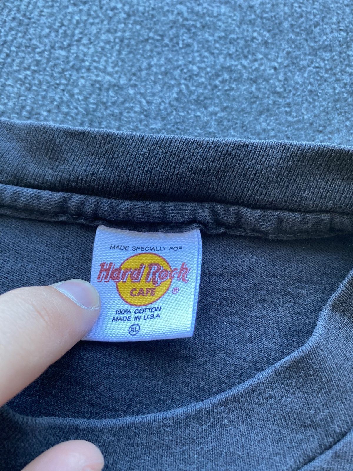 Hard Rock Cafe 🔥Hard Rock Cafe Chicago Black Faded Tee xl Size US XL / EU 56 / 4 - 5 Thumbnail
