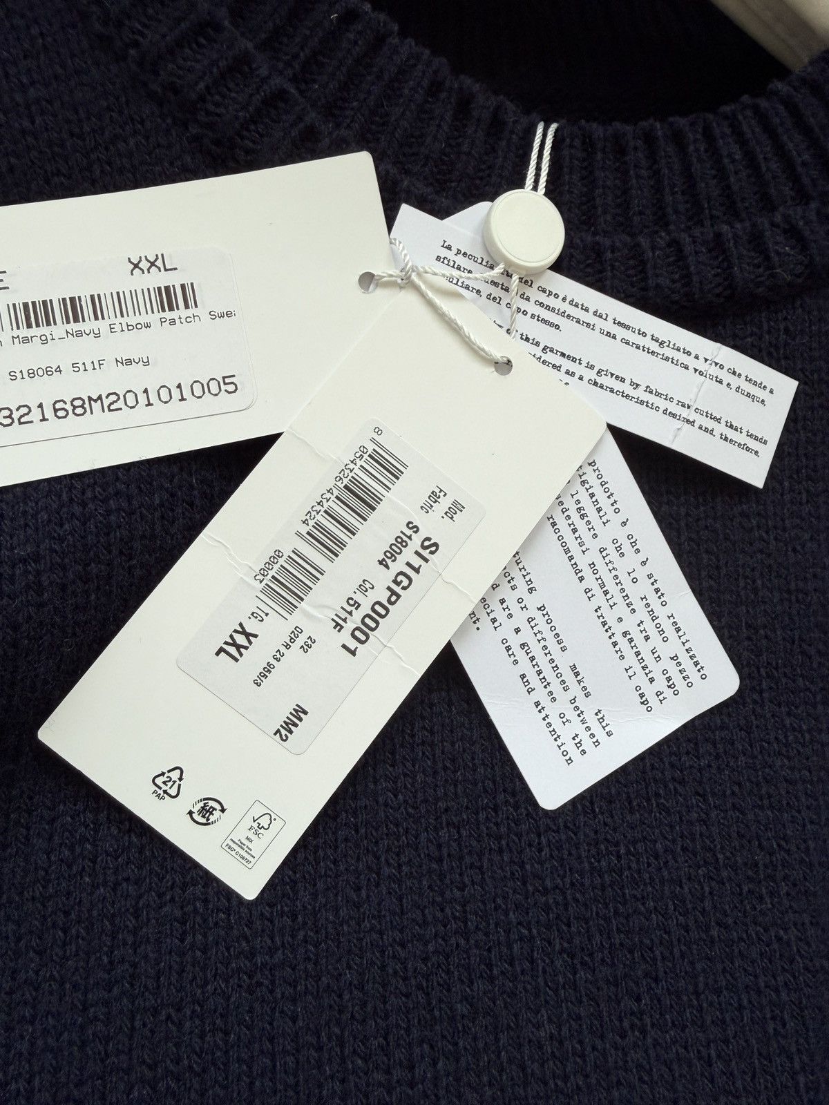 Elbow Patch Wool Sweater