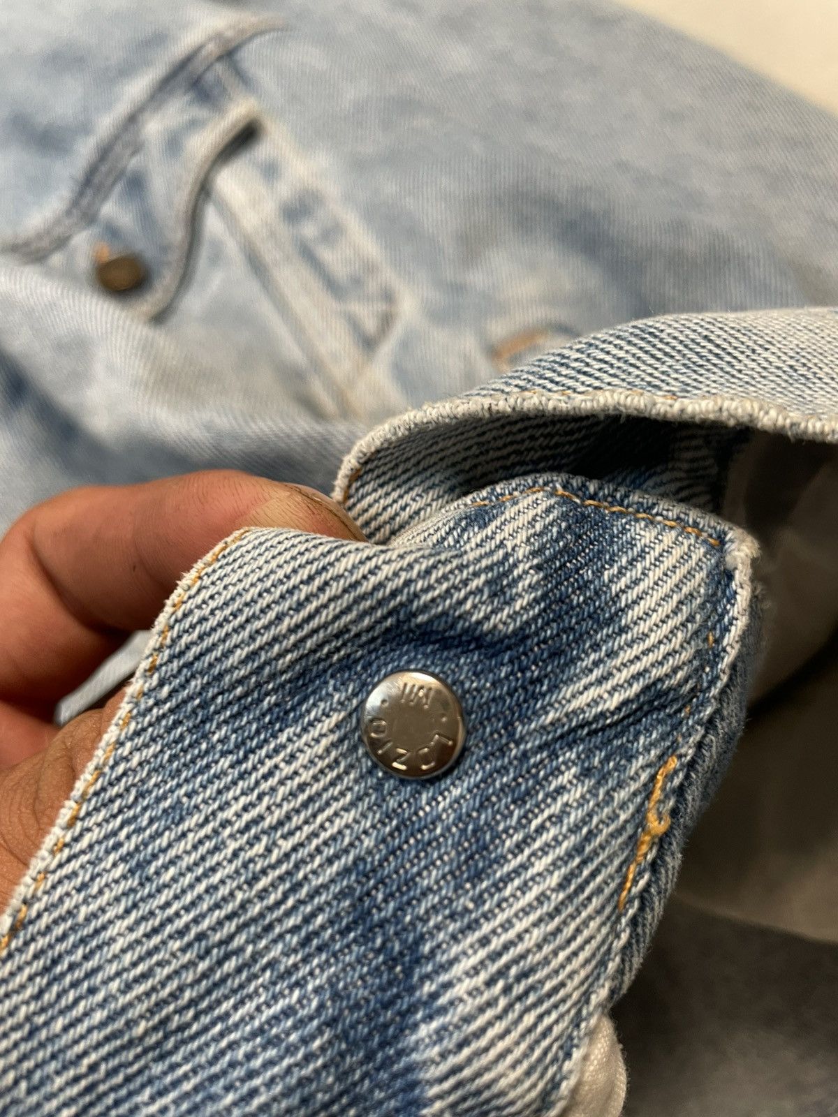 Moschino Moschino Vintage Luxury Denim Jacket Size US L / EU 52-54 / 3 - 8 Thumbnail