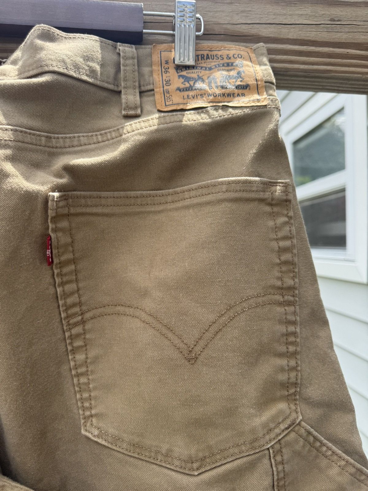 Levi's WORKWEAR LEVI’S DOUBLE KNEE Size US 36 / EU 52 - 3 Thumbnail