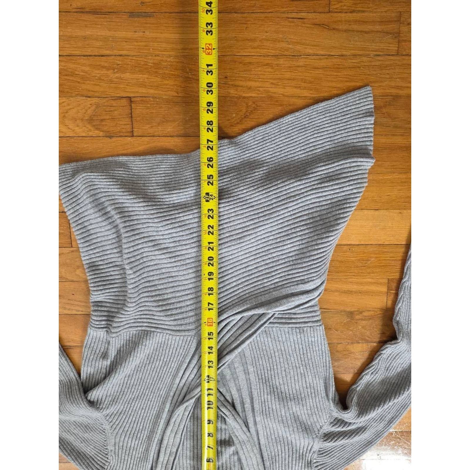 & Other Stories Dana Buchman cotton v-neck knitted X-Large A001811 Size XL / US 12-14 / IT 48-50 - 2 Thumbnail