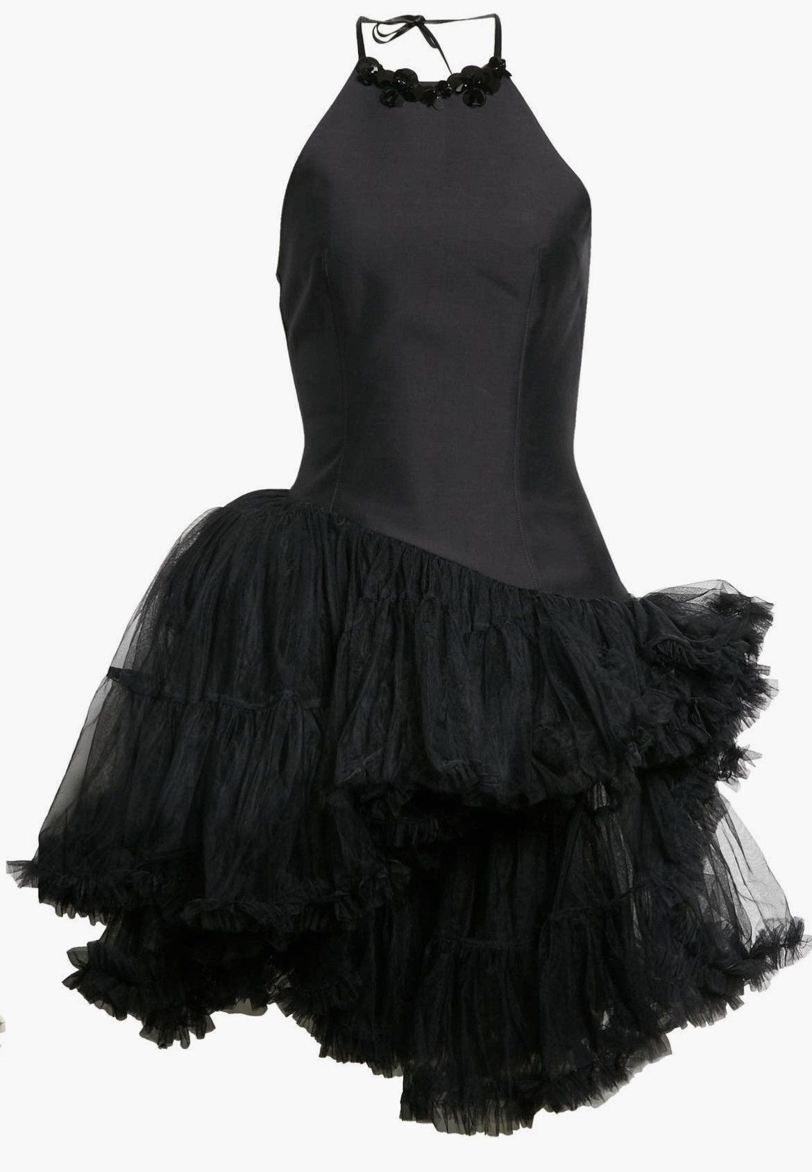 Shushu/Tong Shushu/Tong Asymmetric Halter Neck Tulle Dress size UK12 Size M / US 6-8 / IT 42-44 - 4 Thumbnail