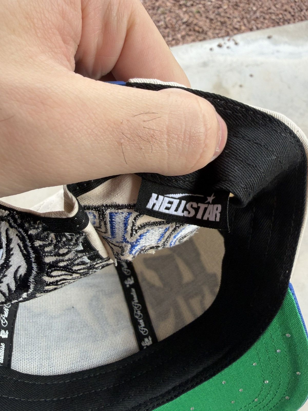 HELLSTAR Hellstar Records Blue & White Logo Hat Snapback New Size ONE SIZE - 9 Thumbnail