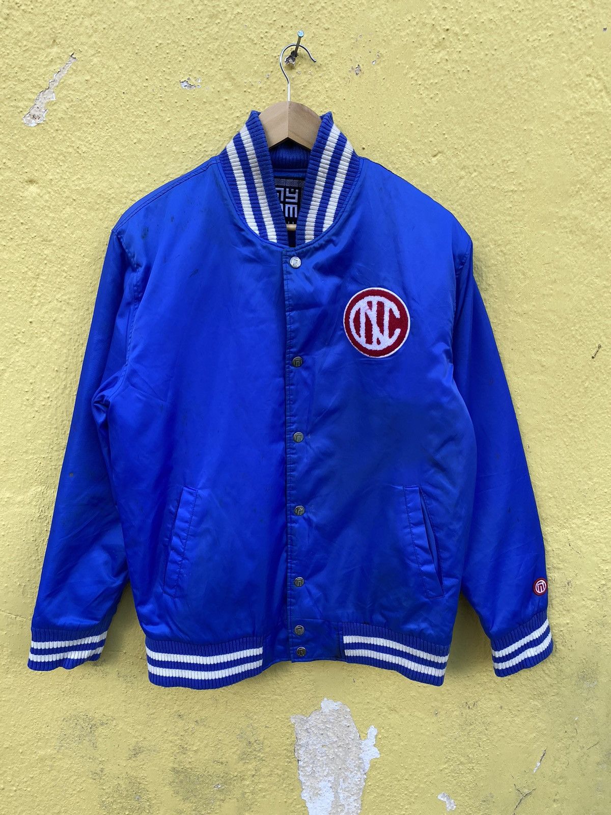 Vintage Vintage Nasty embroidery varsity jacket Size US S / EU 44-46 / 1 - 5 Thumbnail