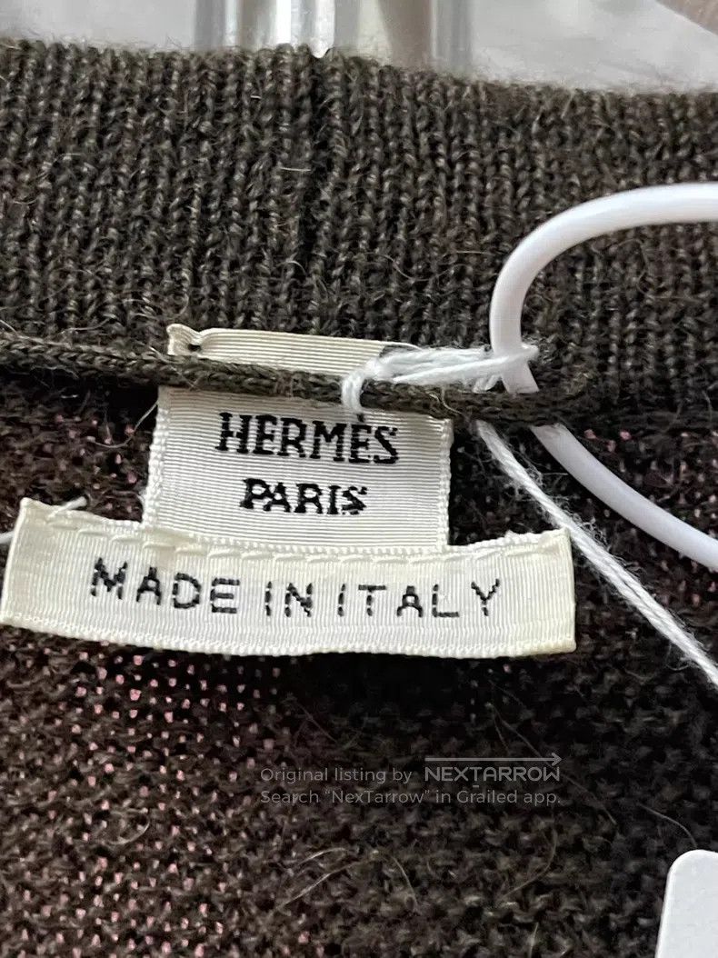 Hermes Hermes Cashmere Overcoat Size XXS / US 00 / IT 34 - 5 Thumbnail