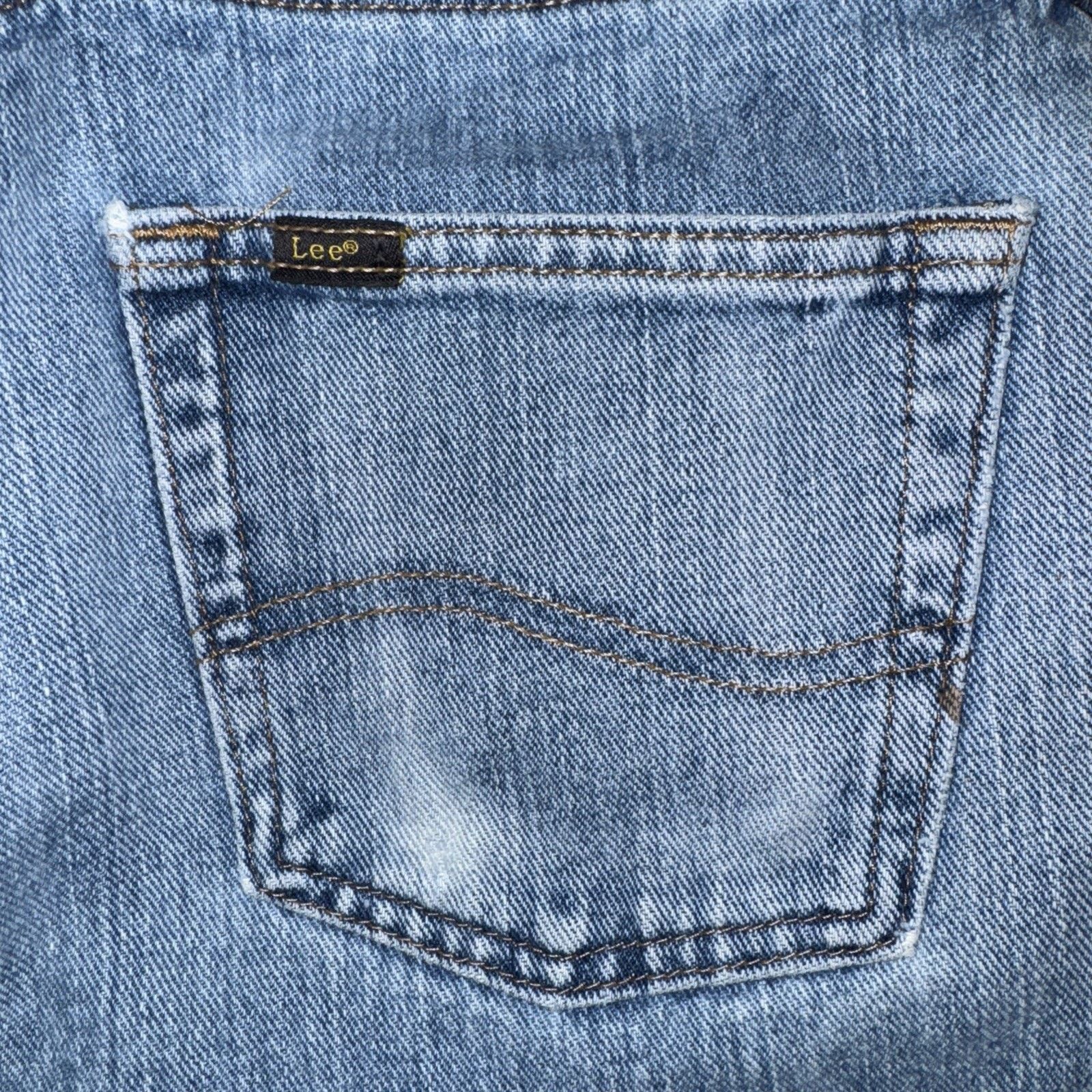 Lee × Vintage × Western Rise Lee Regular Fit Denim Jeans 30x30 W Paint Splatter Size US 30 / EU 46 - 2 Thumbnail