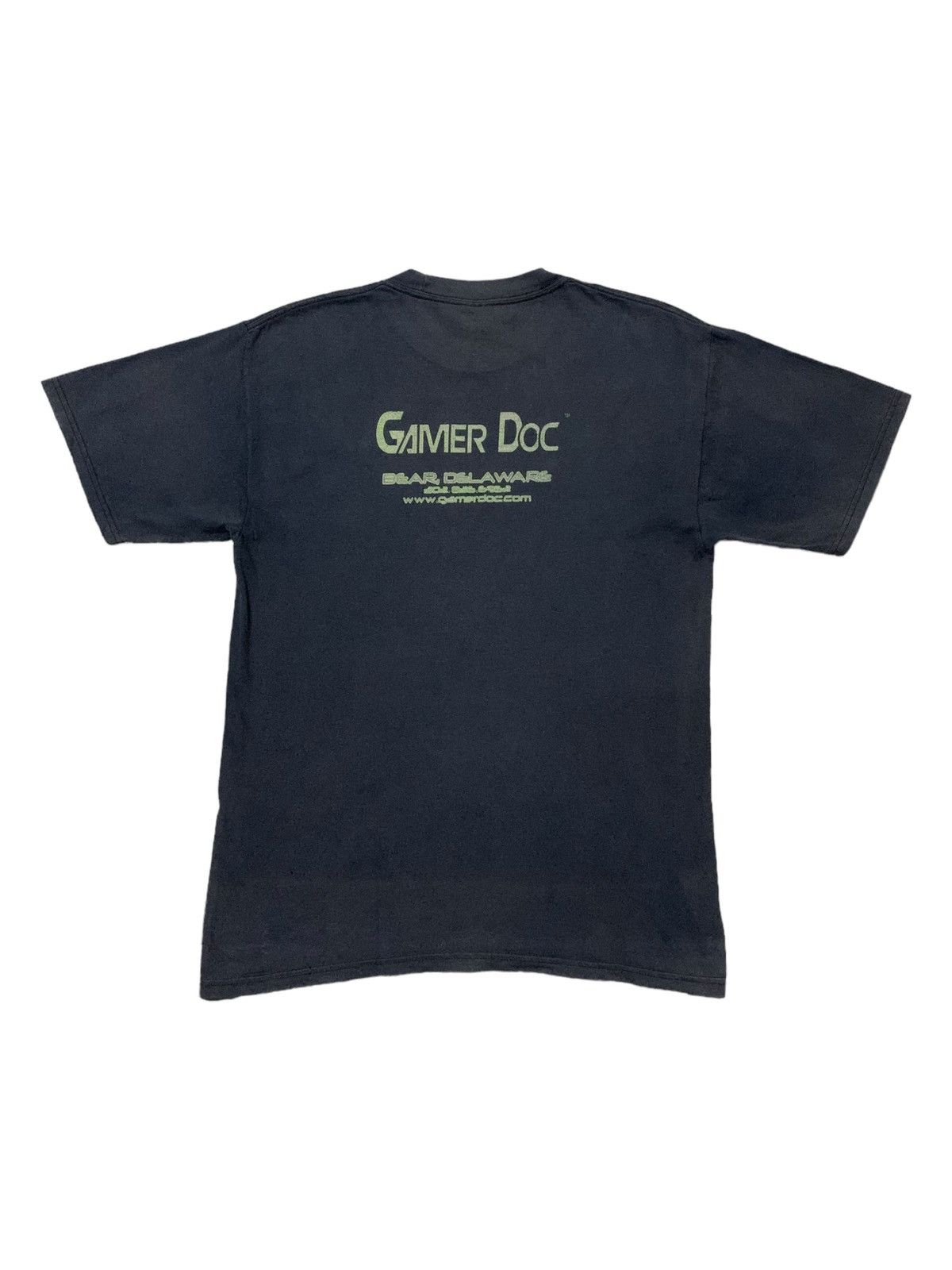 Hanes × The Game Gamer Doc™️ Delaware Promo Tee Size US M / EU 48-50 / 2 - 2 Thumbnail