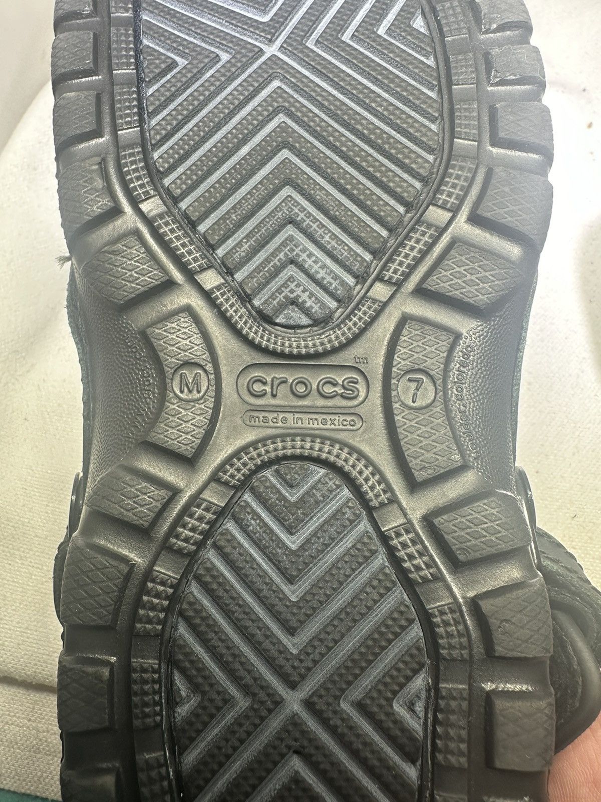 Crocs PreOwned Crocs Sandal Black Men's 7 Size US 7 / EU 40 - 6 Thumbnail