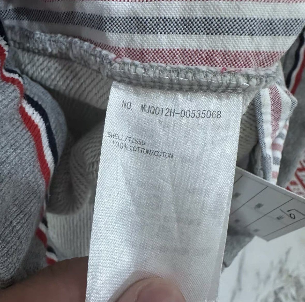 Thom Browne Thom Browne Size 5 Gray TB classic four-bar shorts 2503-xy Size US 38 / EU 54 - 5 Thumbnail