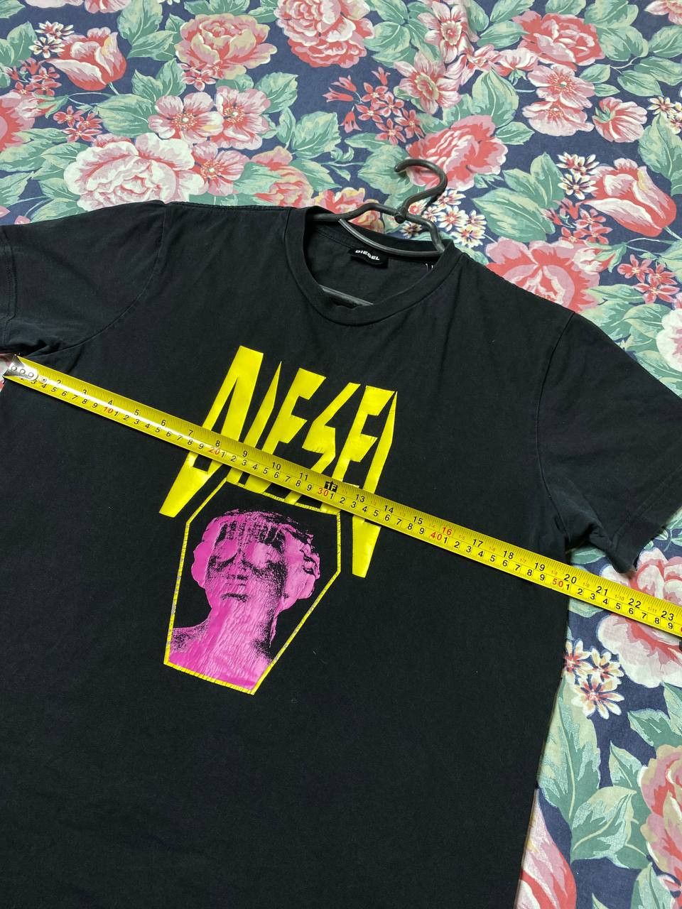 Diesel × Vintage Vintage Diesel Logo Graphic Tee Y2K 00s Punk Rock Size US L / EU 52-54 / 3 - 10 Thumbnail