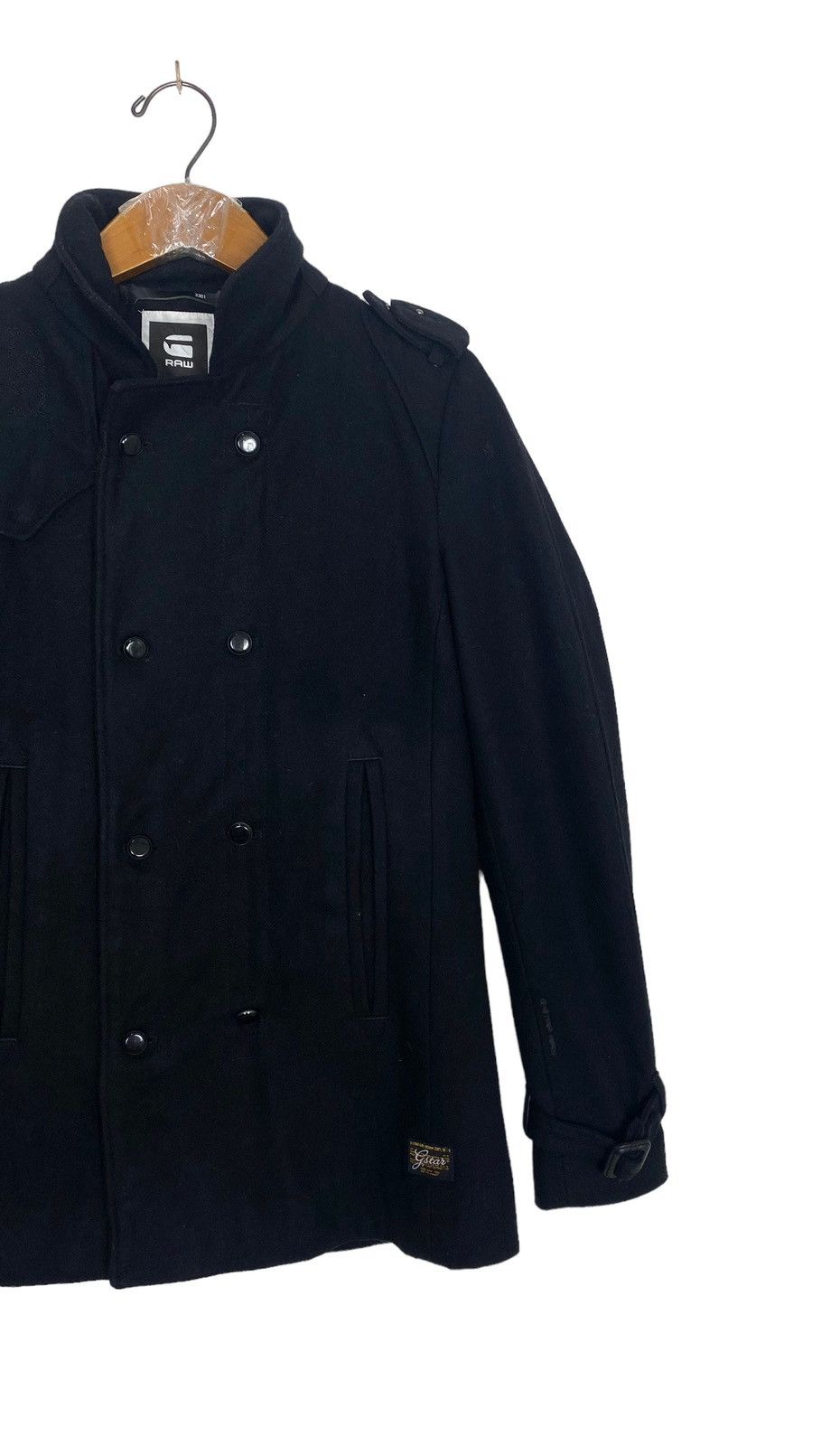 G-Star Rare‼️ G-Star Raw Wool Pea Coat Size S / US 4 / IT 40 - 4 Thumbnail