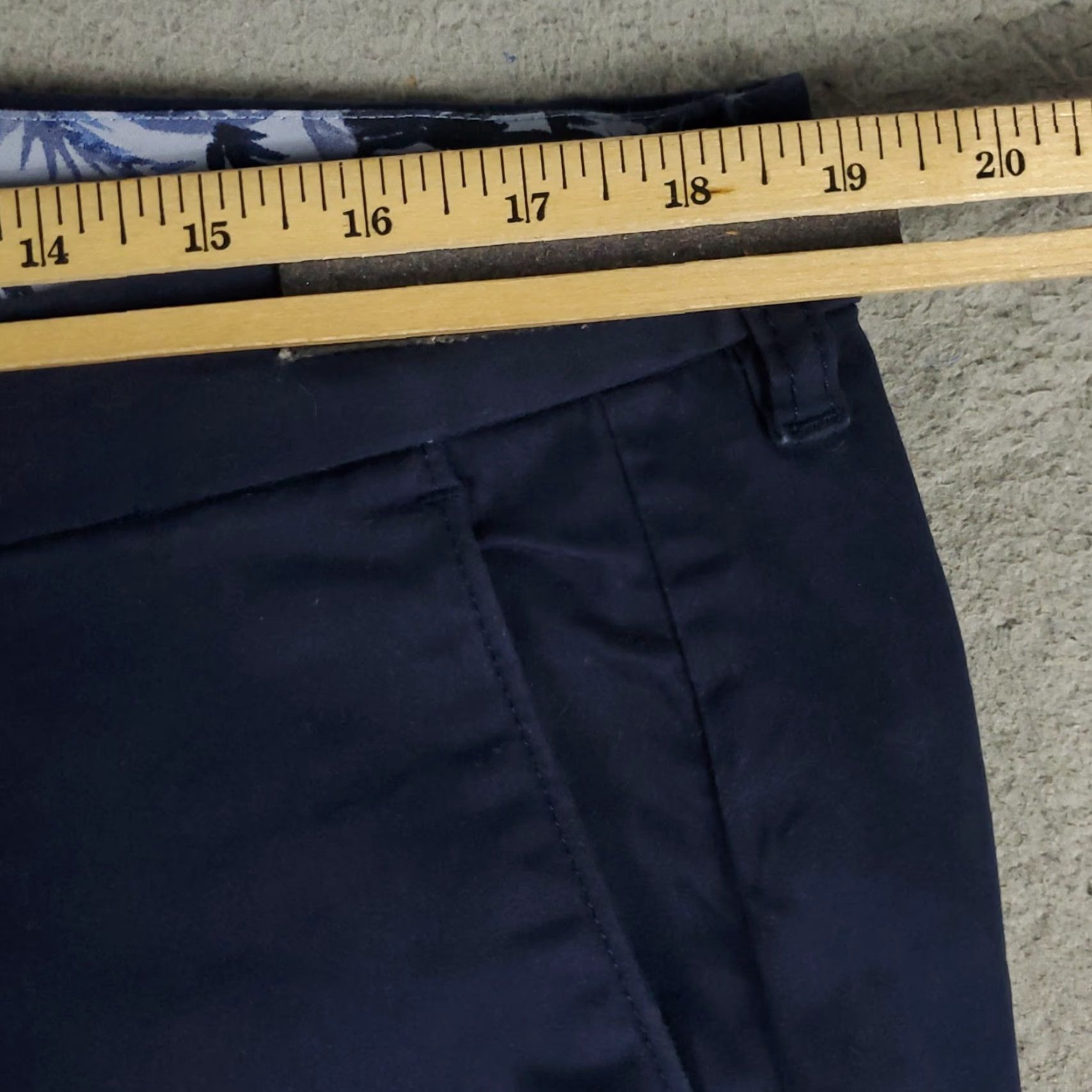 Tommy Bahama Tommy Bahama Chino Pants Mens 38x28 Blue Flat Front Regular Fit Size US 38 / EU 54 - 4 Thumbnail
