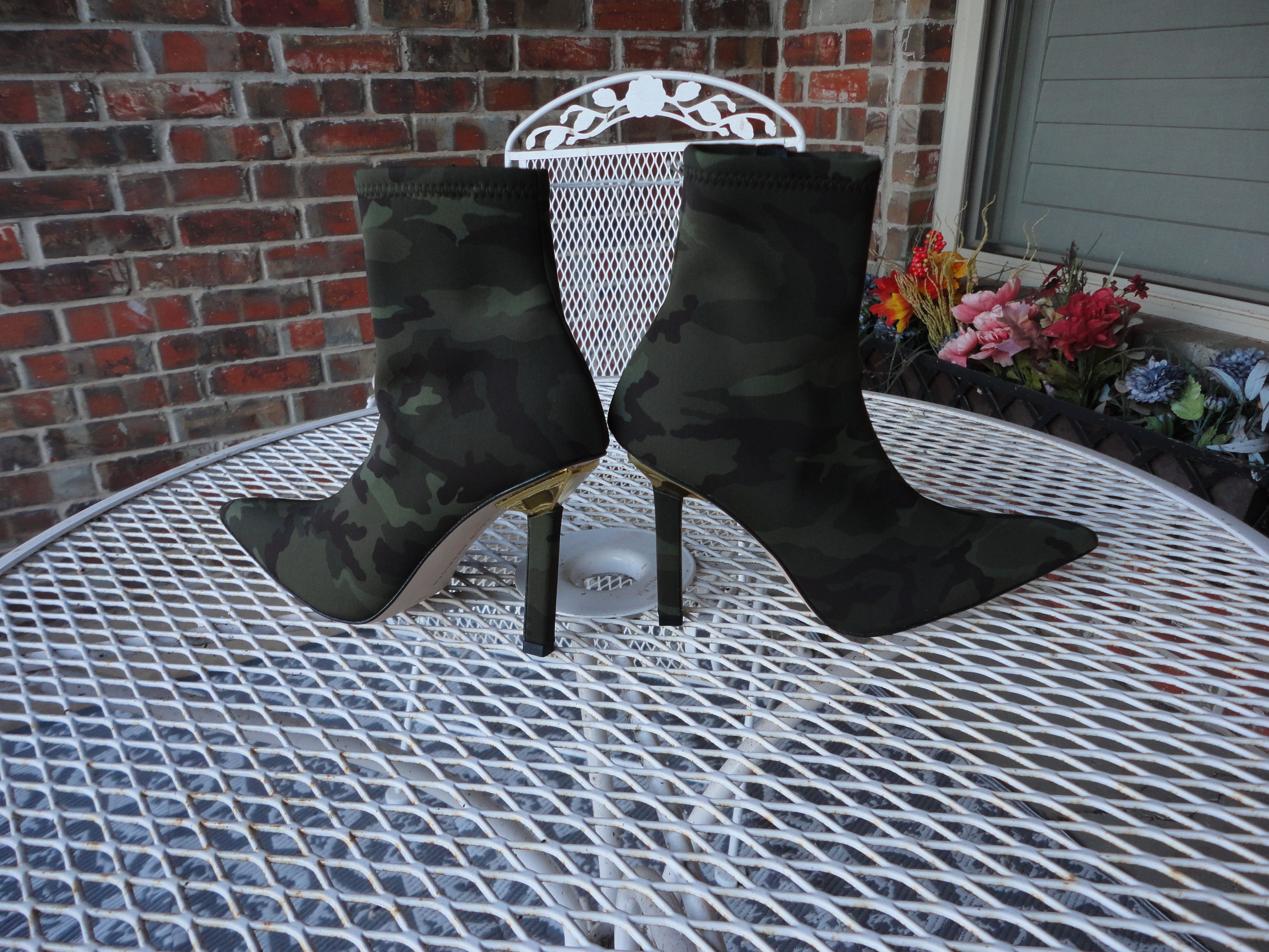 Good American GOOD AMERICAN Camouflage Pointed Toe Stiletto 7.5 Size US 7.5 / IT 37.5 - 4 Thumbnail