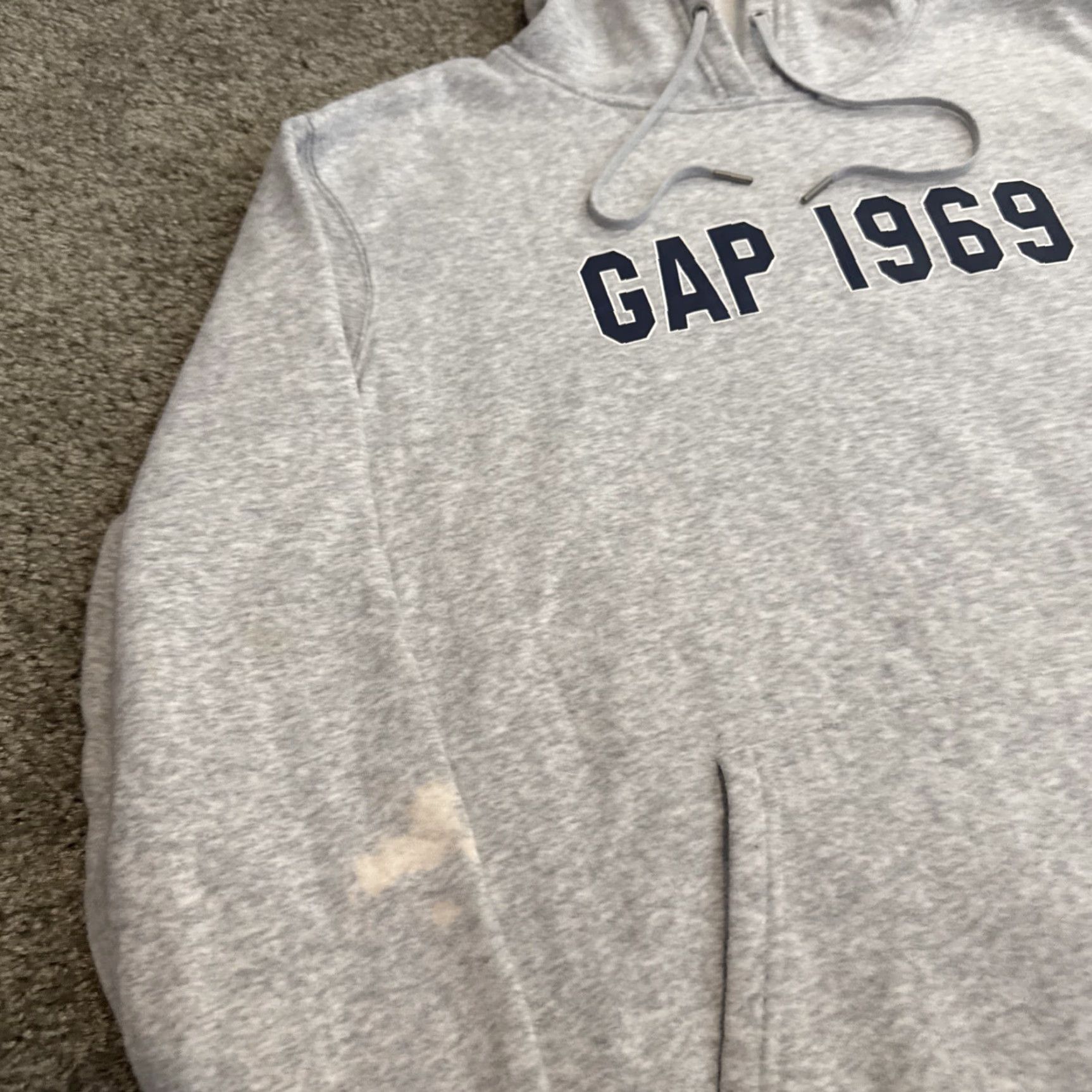 Gap VINTAGE GAP 1969 Grey Pullover Hoodie Sweatshirt 2XL Men MENS 2XL Pullover Hoodie Gray 1969 Size US XXL / EU 58 / 5 - 5 Thumbnail