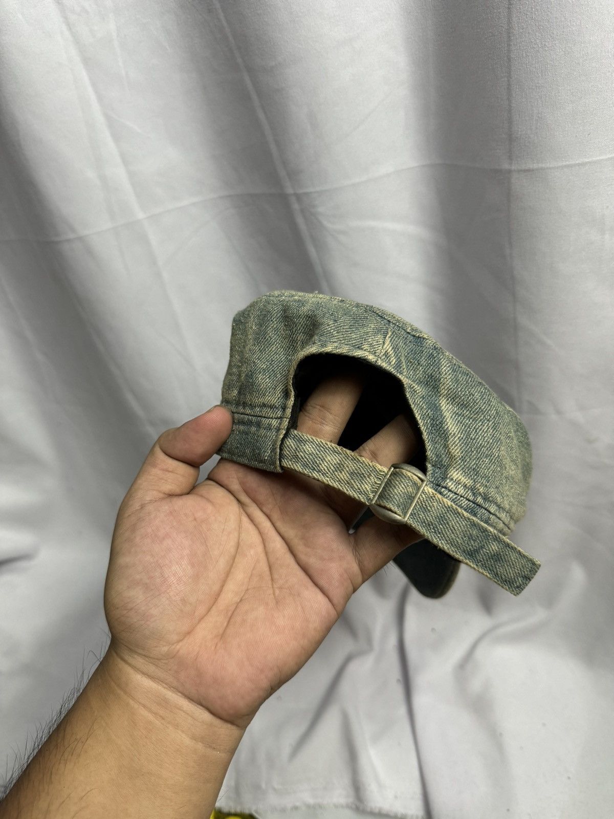 If Six Was Nine × Japanese Brand × Le Grande Bleu (L.G.B.) Cadet Hats Studded Denim ifsix Lgb style Size ONE SIZE - 6 Thumbnail