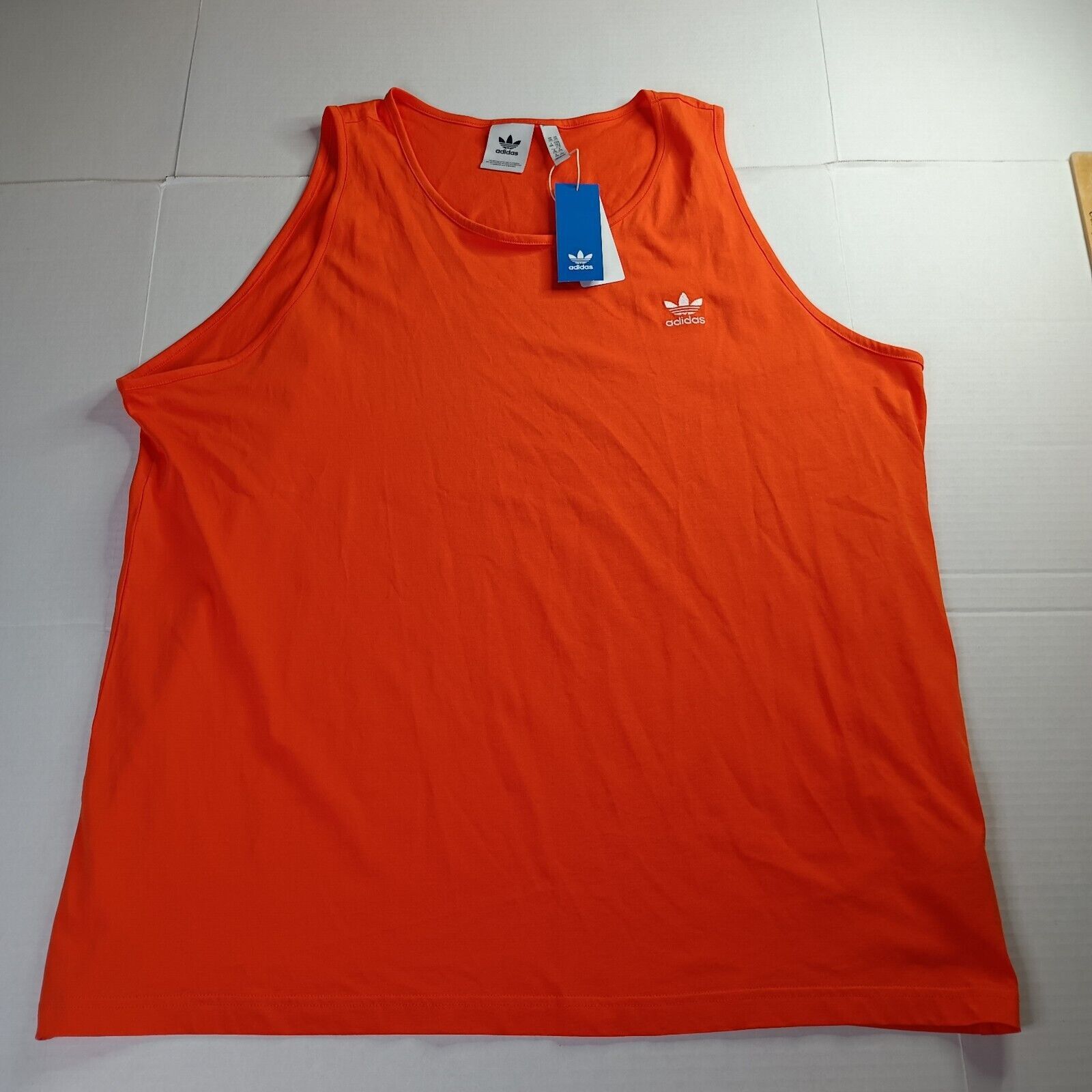 Adidas Adidas Originals Essentials Tank Top Men’s 2XL XXL Orange Size US XXL / EU 58 / 5 - 1 Thumbnail