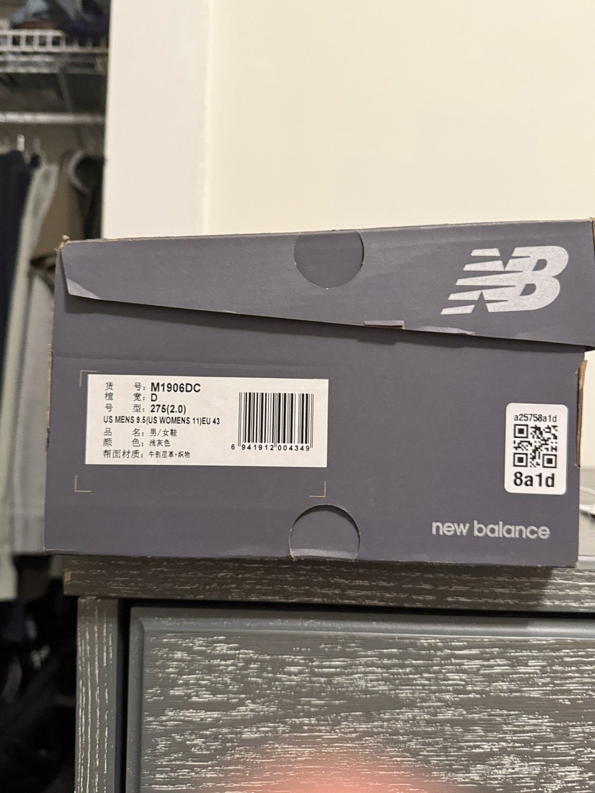 New Balance New Balance 2002r- Rain Cloud 9.5m Size US 9.5 / EU 42-43 - 4 Thumbnail