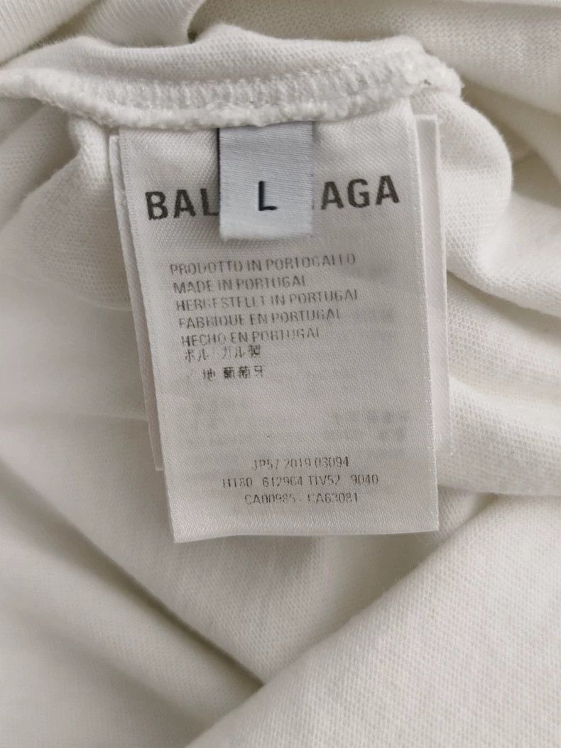 Balenciaga Balenciaga Coke Pattern Print Logo Short Sleeve Size US L / EU 52-54 / 3 - 6 Thumbnail