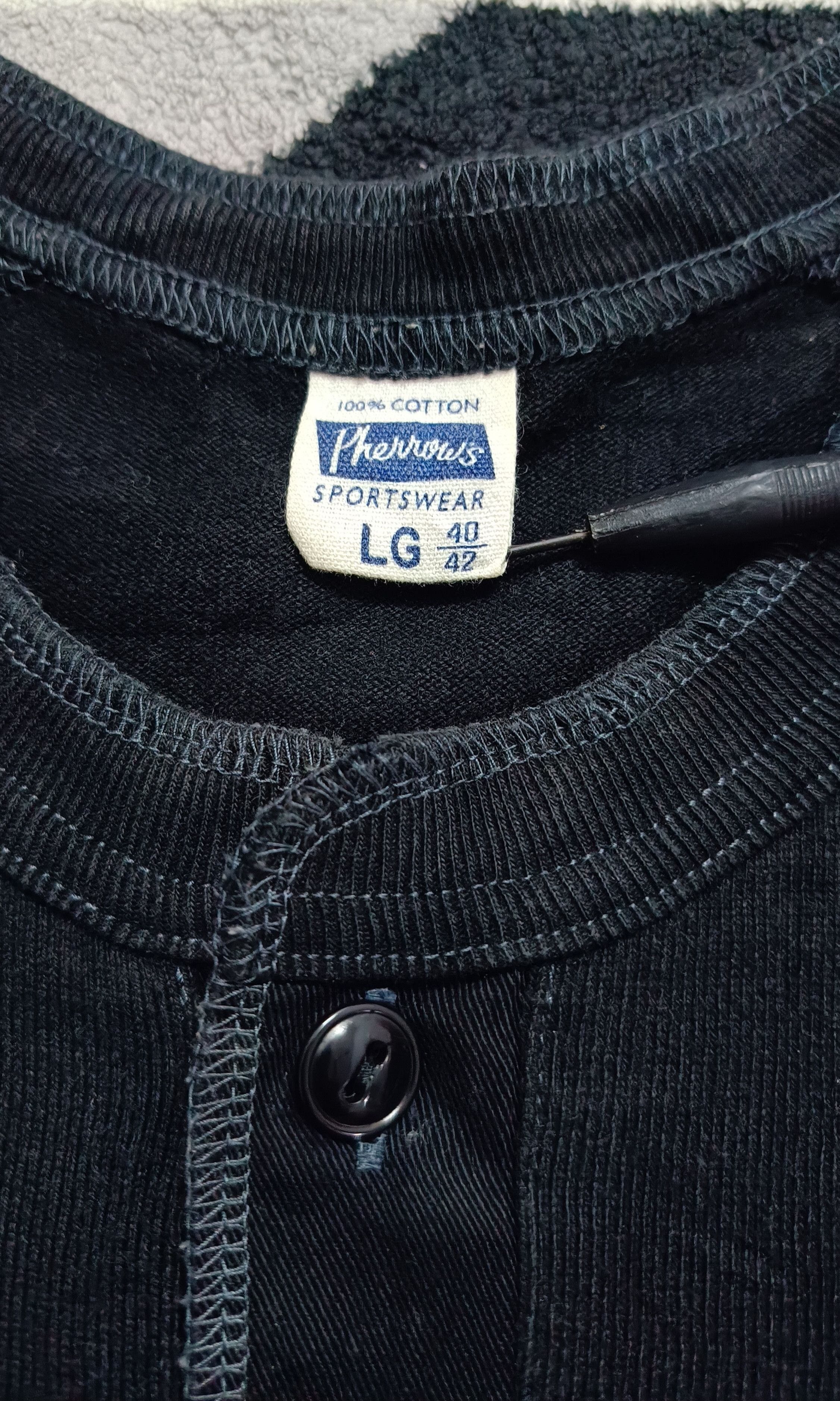 Pherrow's 🔥🔥 Pherrow's Henley Neck Model Classic Long Sleeve Tee Size US L / EU 52-54 / 3 - 3 Thumbnail
