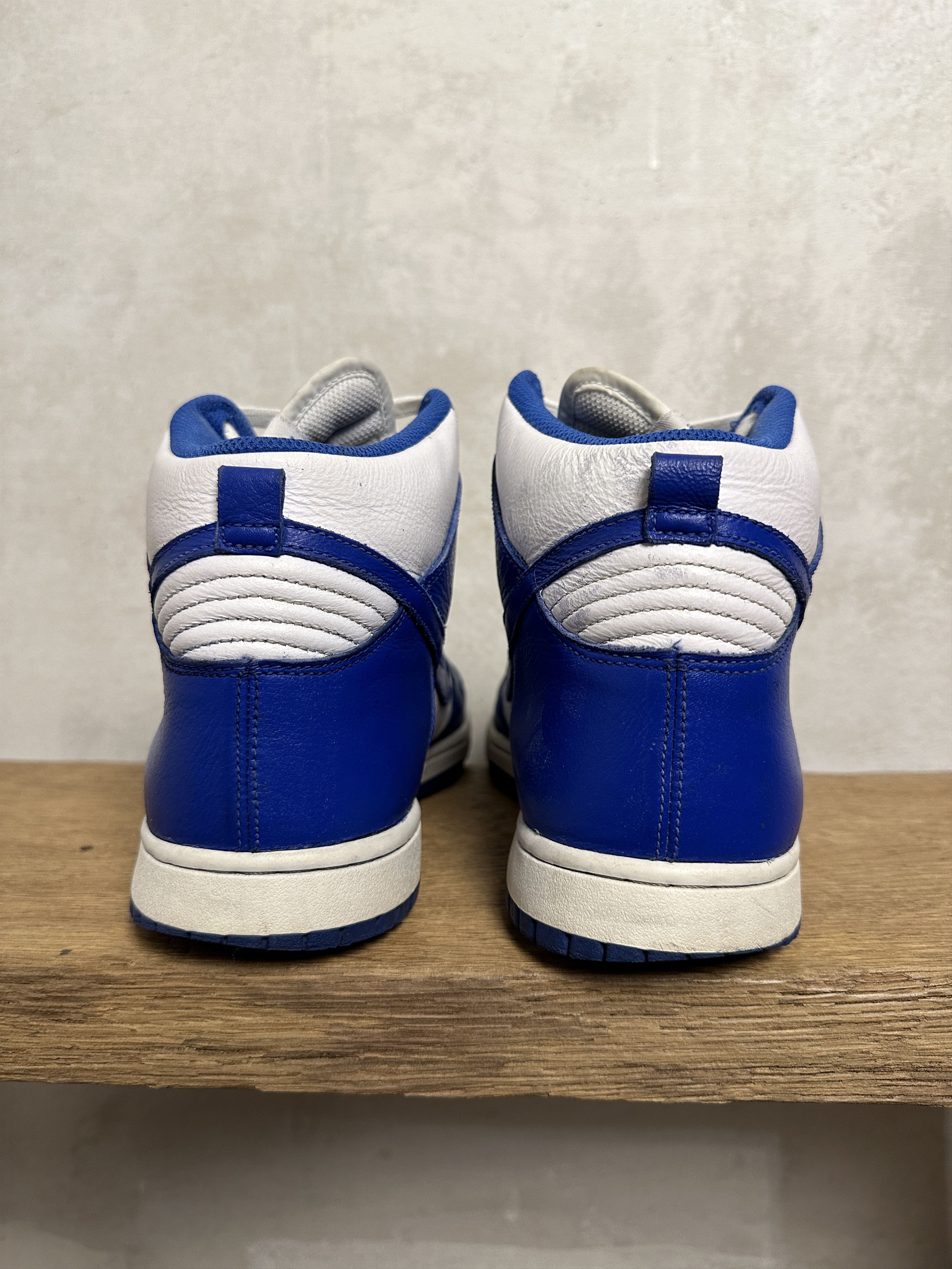 Nike Nike Dunk High LE Kentucky Blue 2016 Size US 11 / EU 44 - 8 Thumbnail