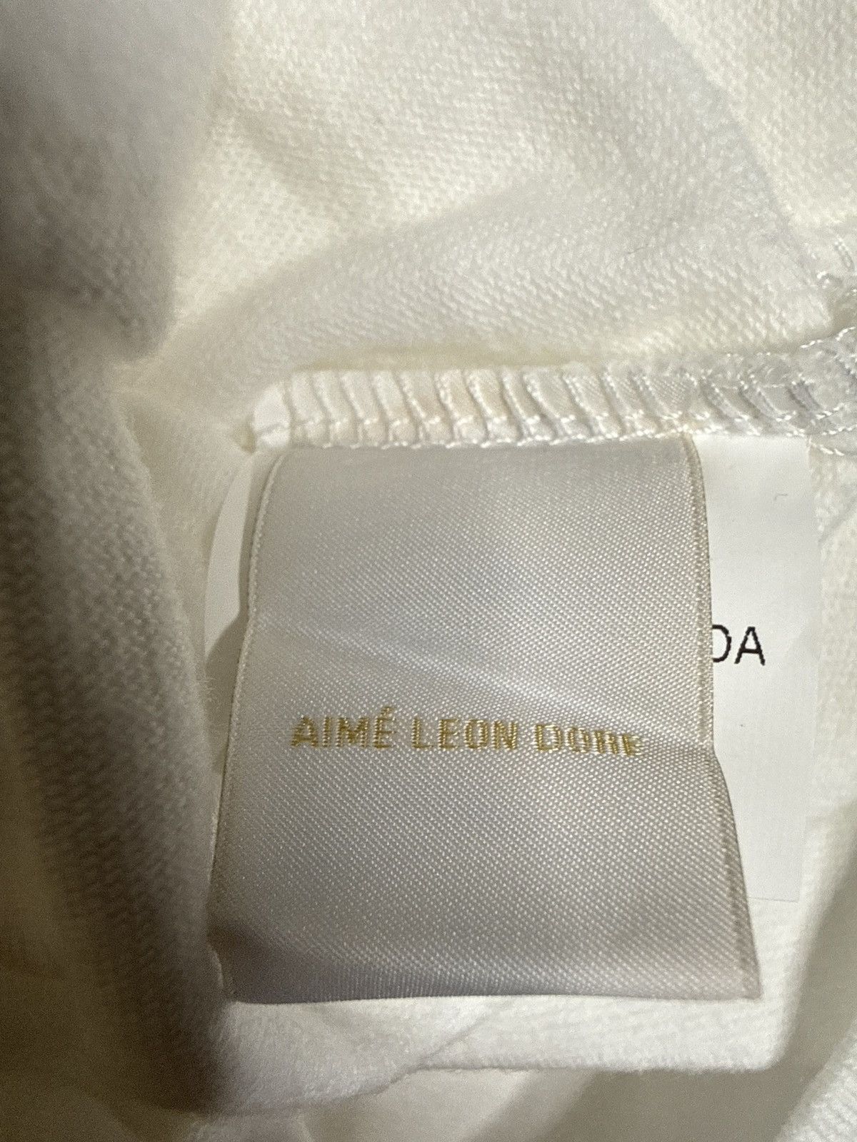 Aime Leon Dore Aime Leon Dore Molina Hand Tee S White Size US S / EU 44-46 / 1 - 5 Thumbnail
