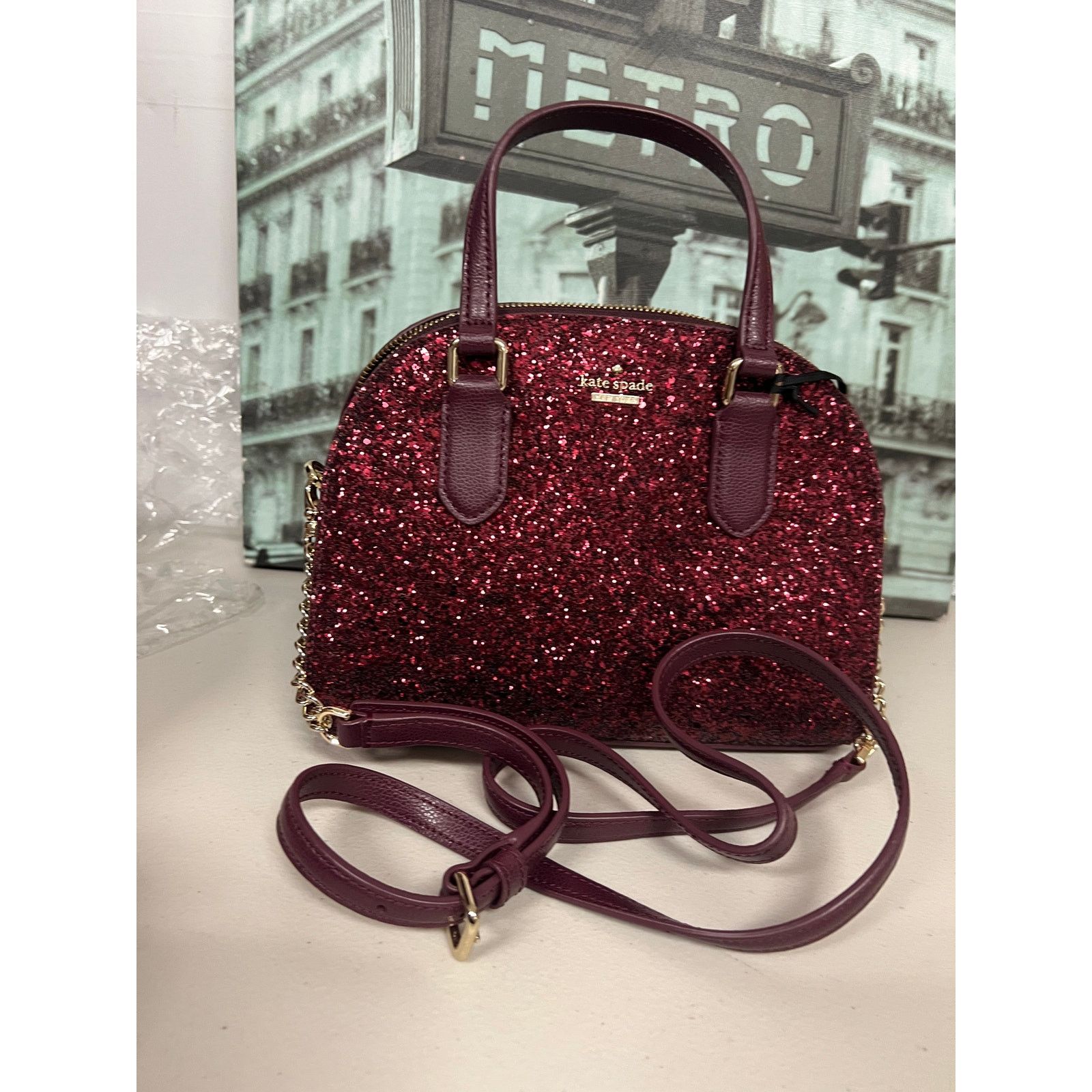 Kate Spade Kate Spade WKRU5628 Laurel Way Glitter Mini Reiley Size ONE SIZE - 5 Thumbnail