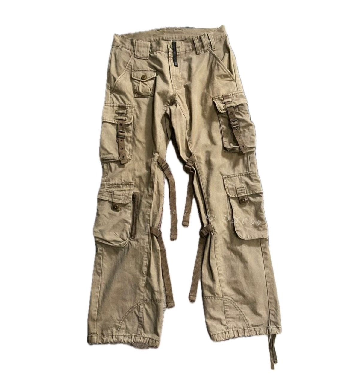 Vintage Vintage PPFM 1990s-2000s Cargo Pants Size US 30 / EU 46 - 1 Thumbnail