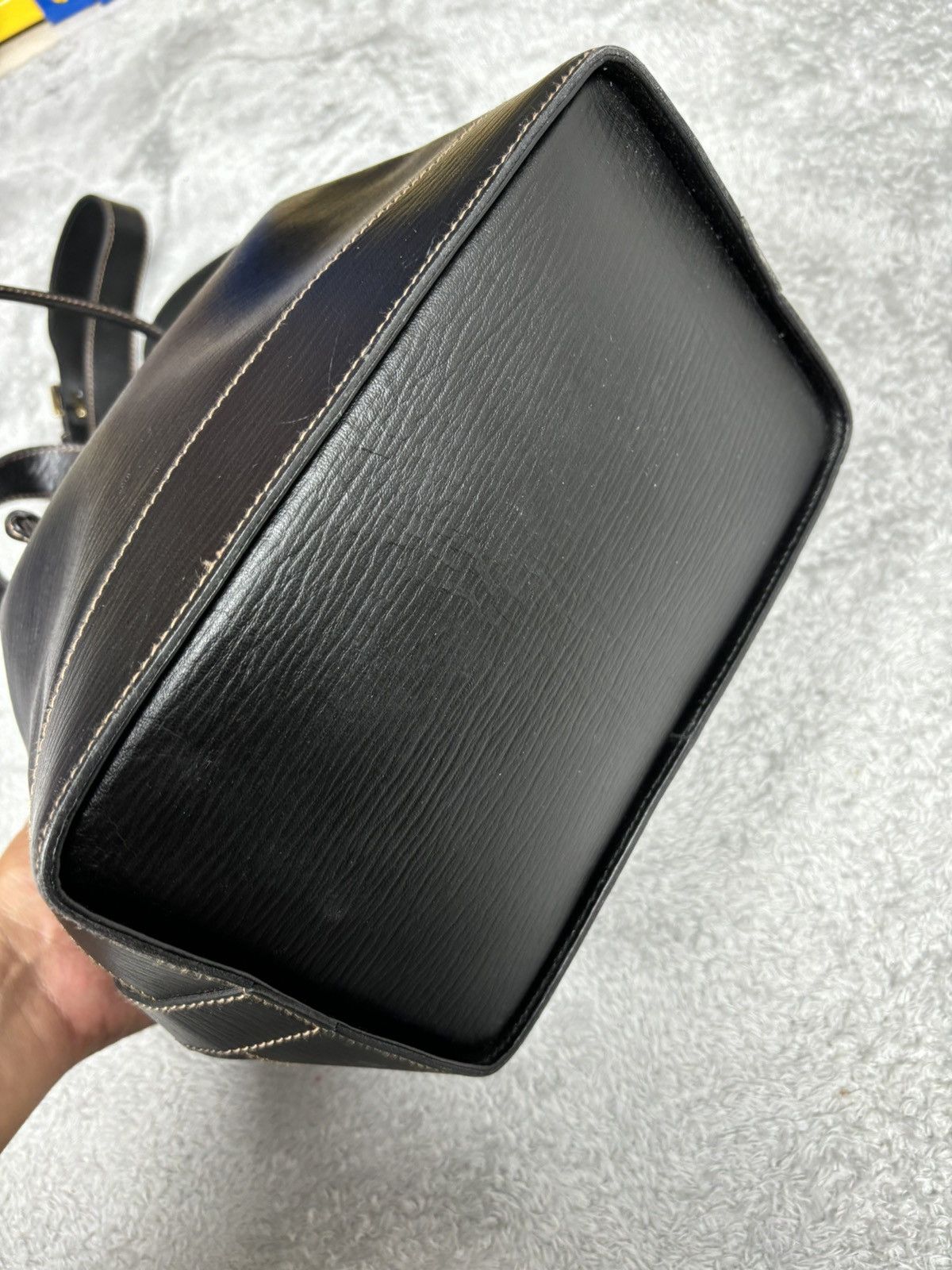 Porsche Design Vintage Porshe Handmade Germany Bucket Leather Bag Size ONE SIZE - 7 Thumbnail