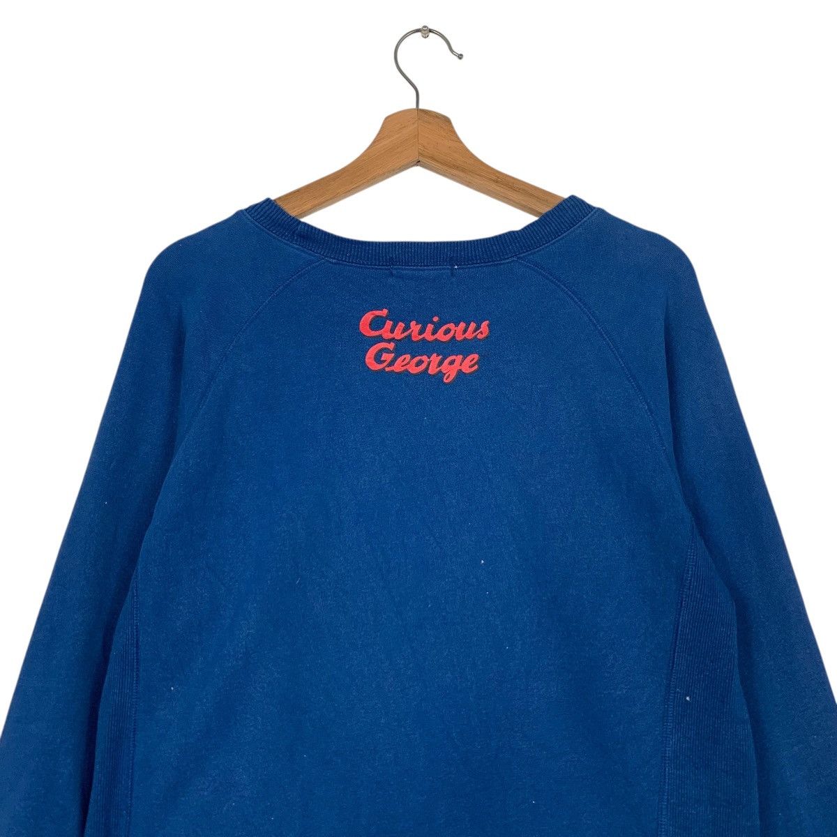Vintage CURIOUS GEORGE Graphic Crewneck Sweatshirt #3627-C166 Size US M / EU 48-50 / 2 - 16 Thumbnail