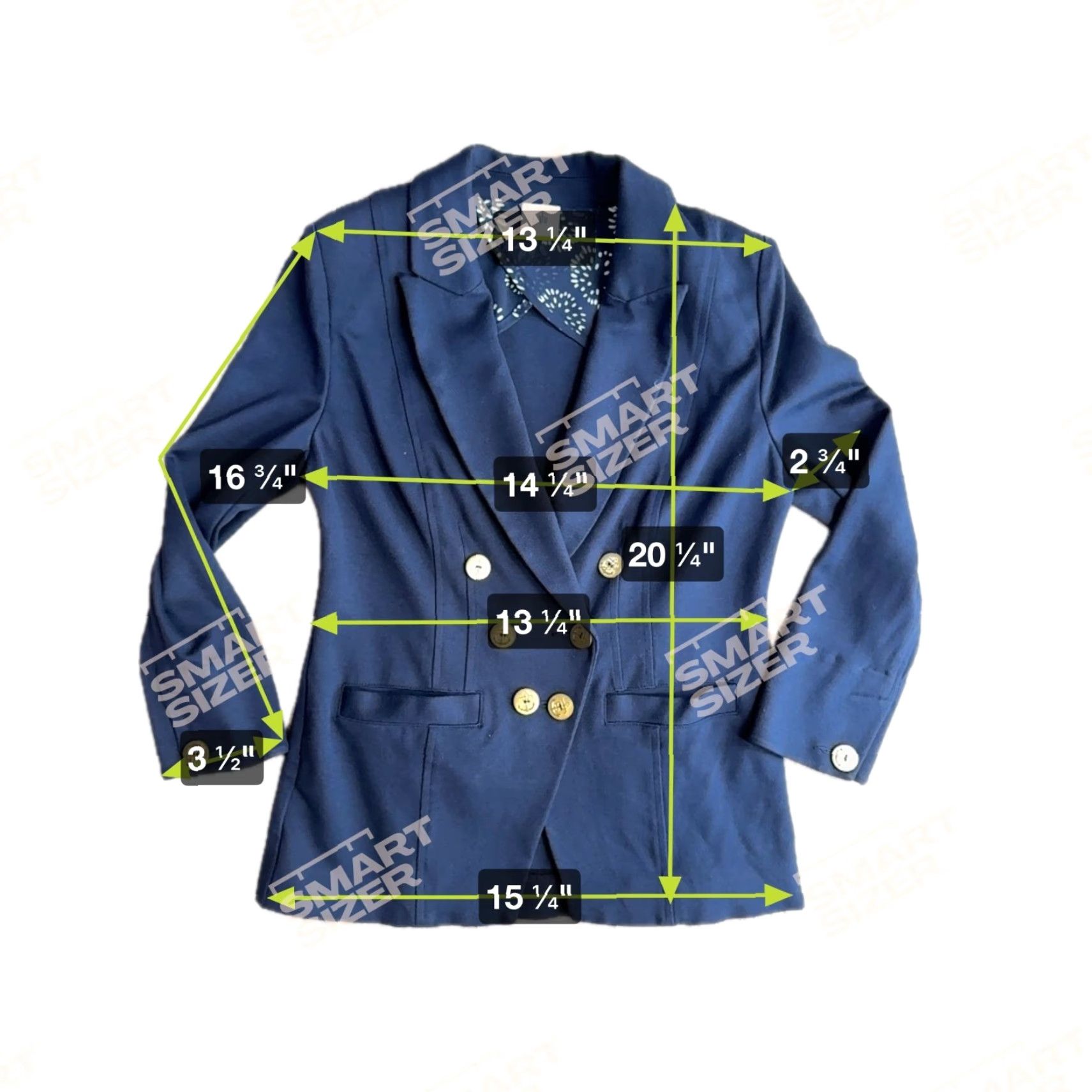 Vintage VINTAGE Cabi Nautical Blazer Womens 8 Navy Double Breasted Gold Buttons Grand Slam Size M / US 6-8 / IT 42-44 - 2 Thumbnail