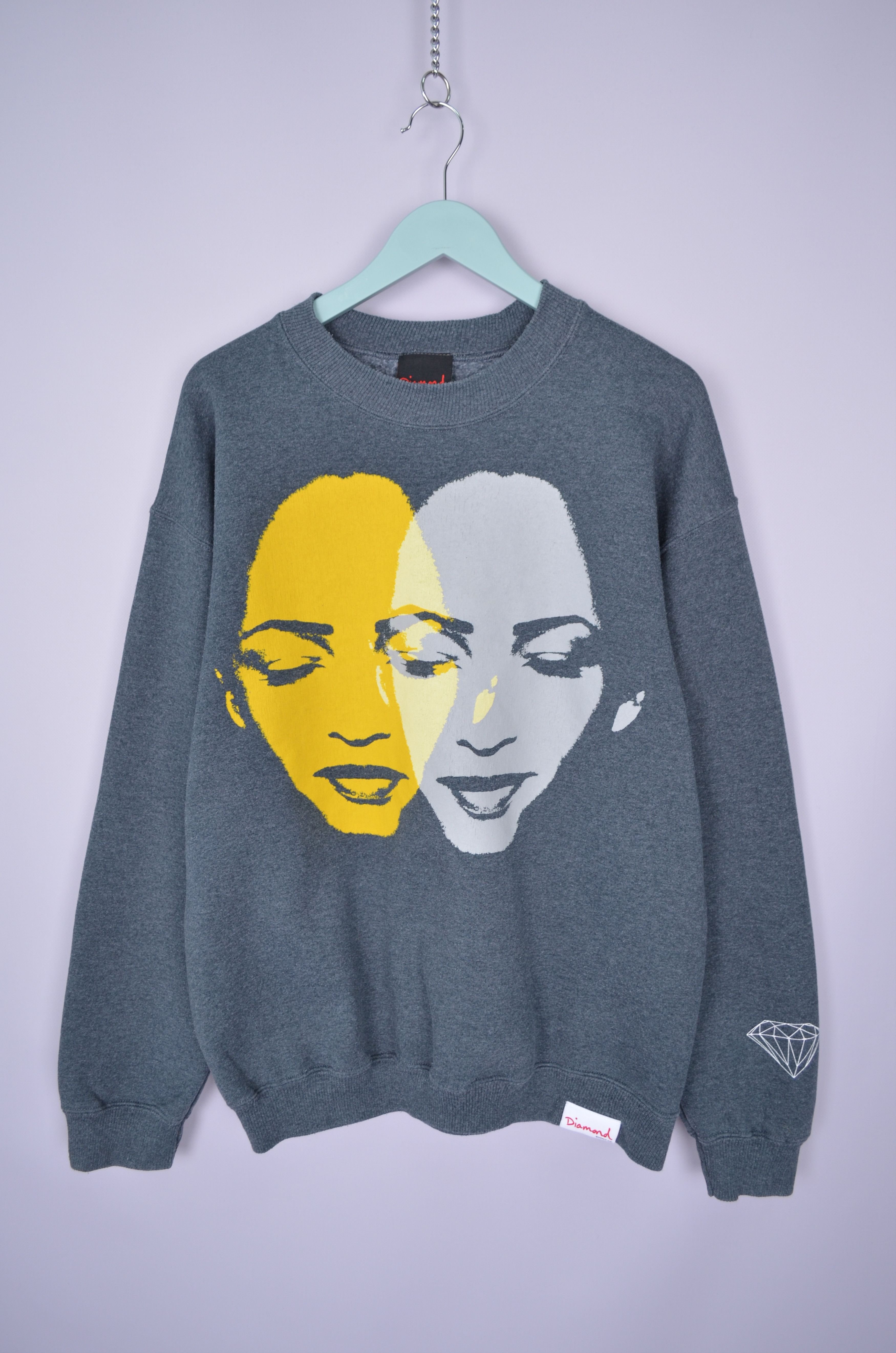 Diamond Supply Co. × Vintage Diamond Supply Co. Sade Sweatshirt Big Logo Size M Vintage Size US M / EU 48-50 / 2 - 1 Thumbnail