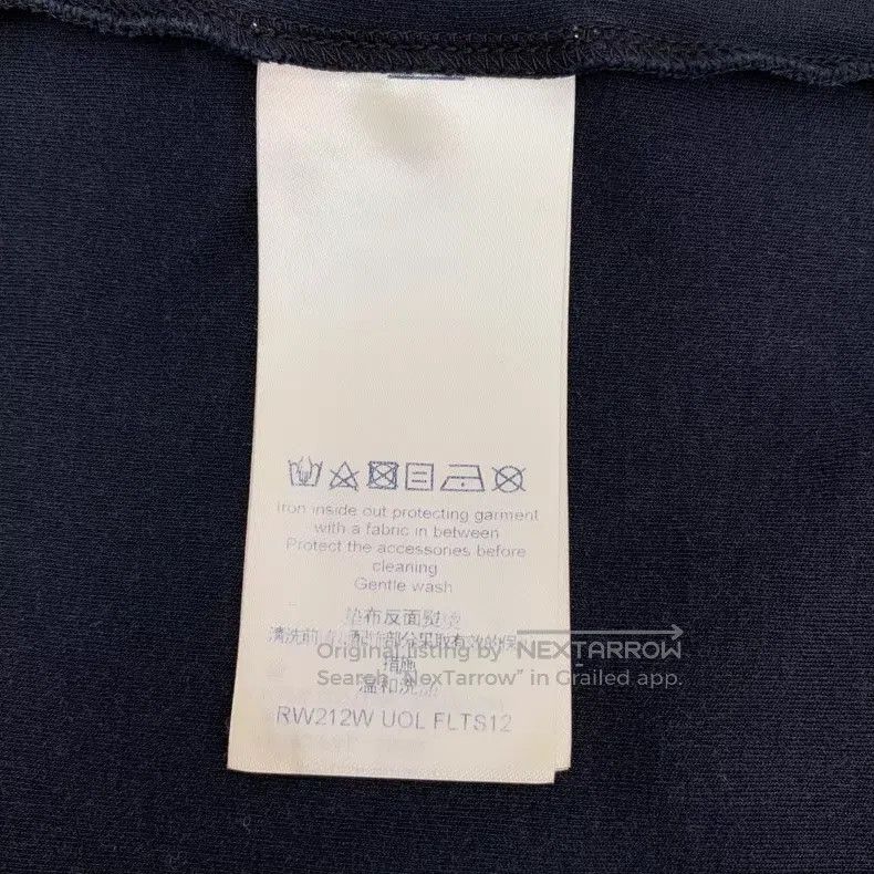 Louis Vuitton Louis Vuitton Black logo monogrammed cotton crewneck T-shi Size US L / EU 52-54 / 3 - 7 Thumbnail
