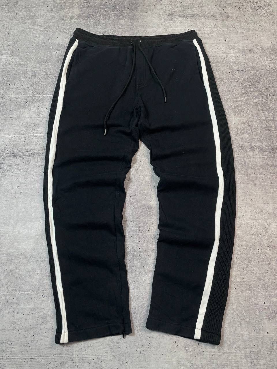 Burberry Vintage Burberry Knit Stripe Track Sweatpants Y2K Size US 36 / EU 52 - 2 Thumbnail