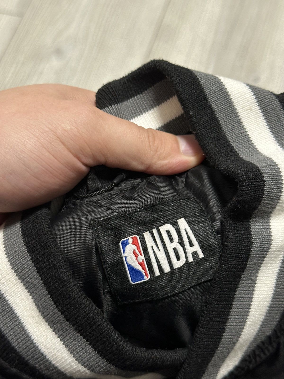 NBA Vintage Brooklyn NBA Durant Nets Varsity Bomber Jacket Size US M / EU 48-50 / 2 - 5 Thumbnail