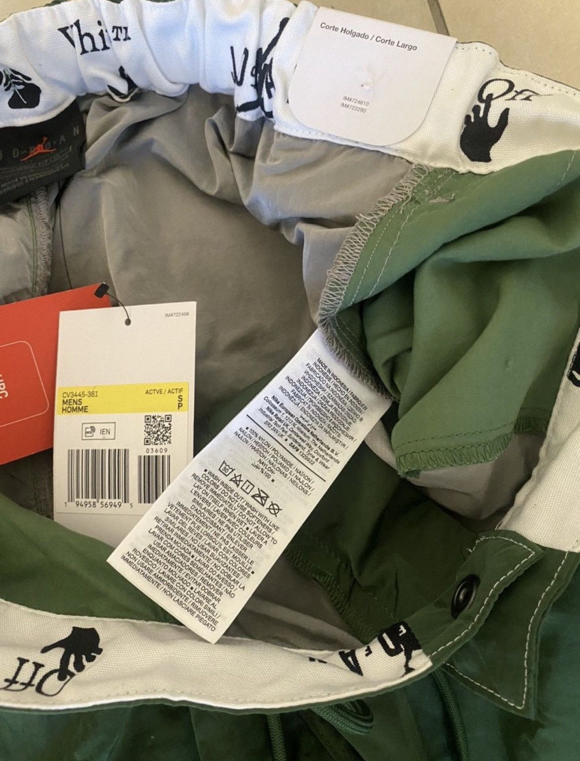 Jordan Brand × Off-White JORDAN X OFF-WHITE TRACK PANTS, baggy look Size US 30 / EU 46 - 13 Thumbnail