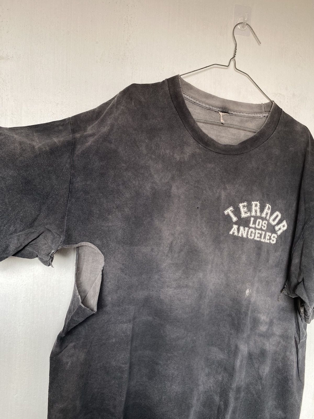 Band Tees × Vintage Terror Hardcore Tshirt Crazy Thrashed Size US XL / EU 56 / 4 - 8 Thumbnail