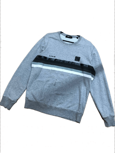 Vintage Diesel Y2K Logo Classic Fit Sweater Size L