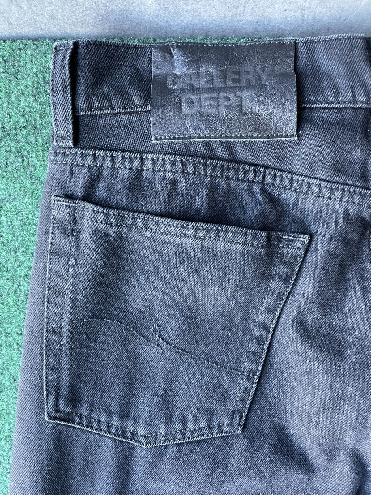 Gallery Dept. × Lanvin VERY CLEAN GALLERY DEPT. X LANVIN BLACK DENIM PANTS SIZE 30 Size US 30 / EU 46 - 14 Thumbnail