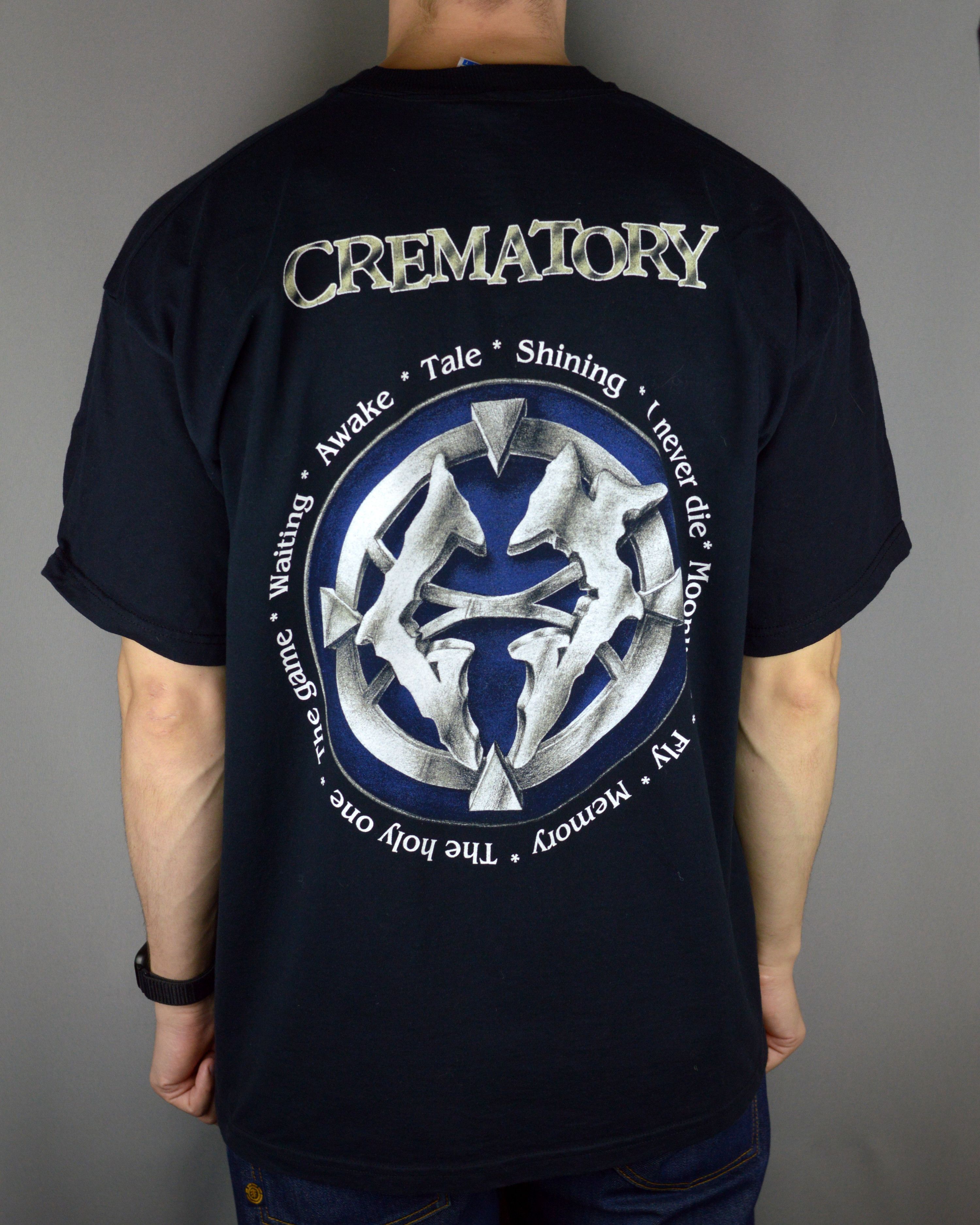 Vintage Vintage Crematory Act Seven t shirt Size US XL / EU 56 / 4 - 2 Thumbnail