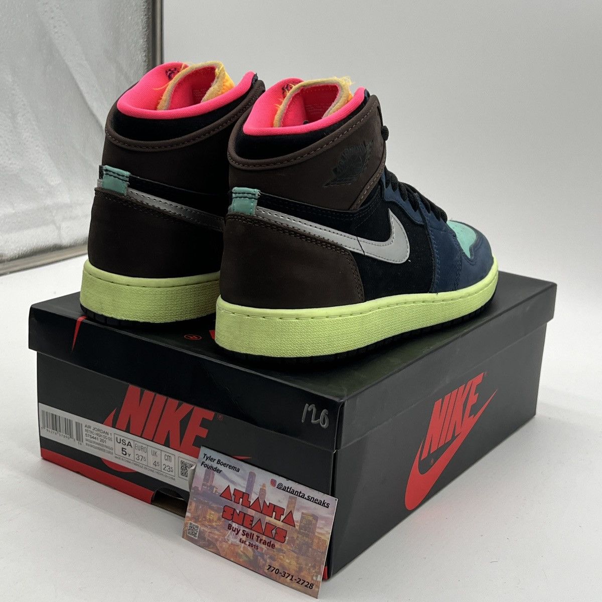 Nike Air Jordan 1 high Tokyo bio hack Size US 5 / EU 37 - 5 Thumbnail
