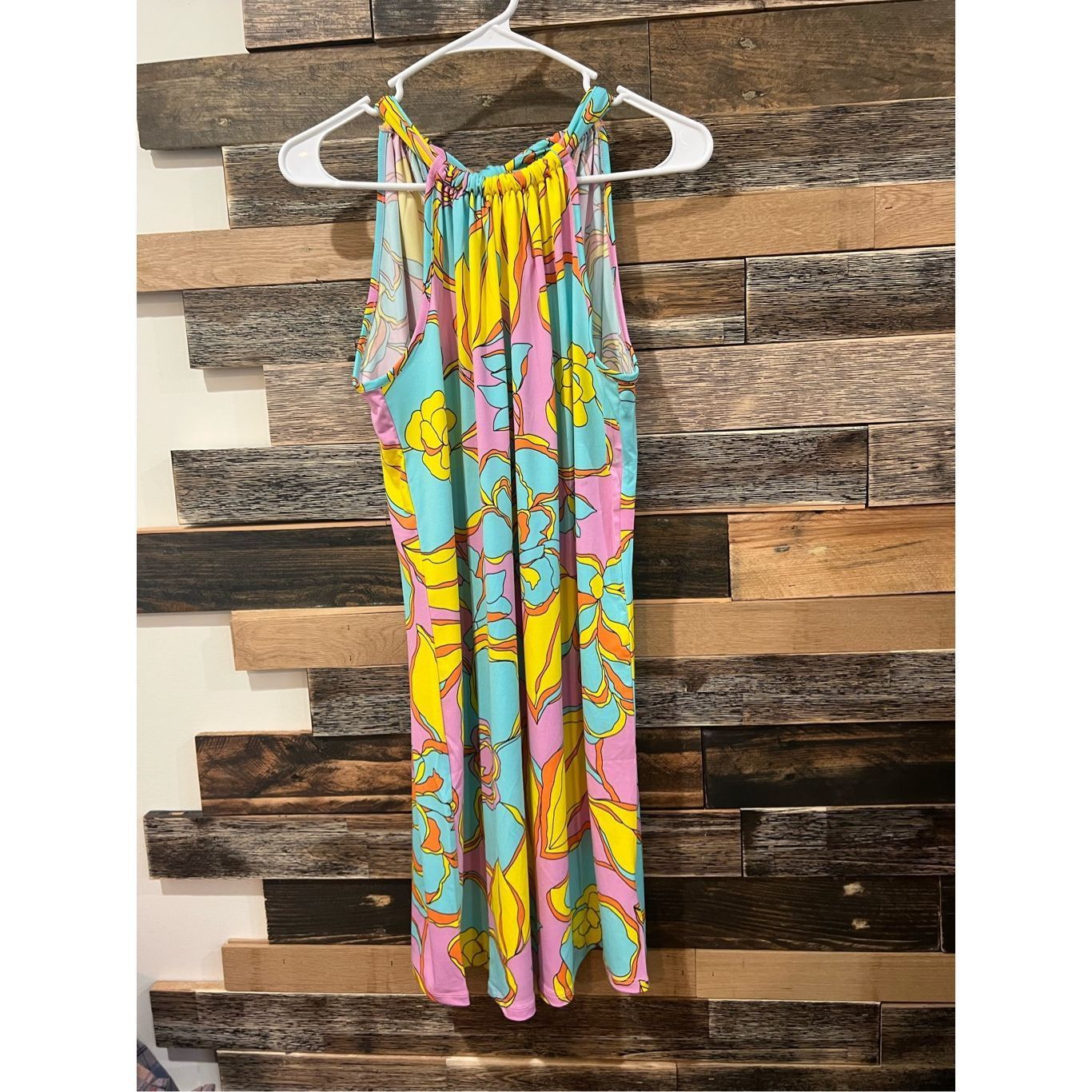 Trina Turk Trina Turk NWT Dress Tunic Swim Cover Up Stretchy Sz M Size M / US 6-8 / IT 42-44 - 3 Thumbnail